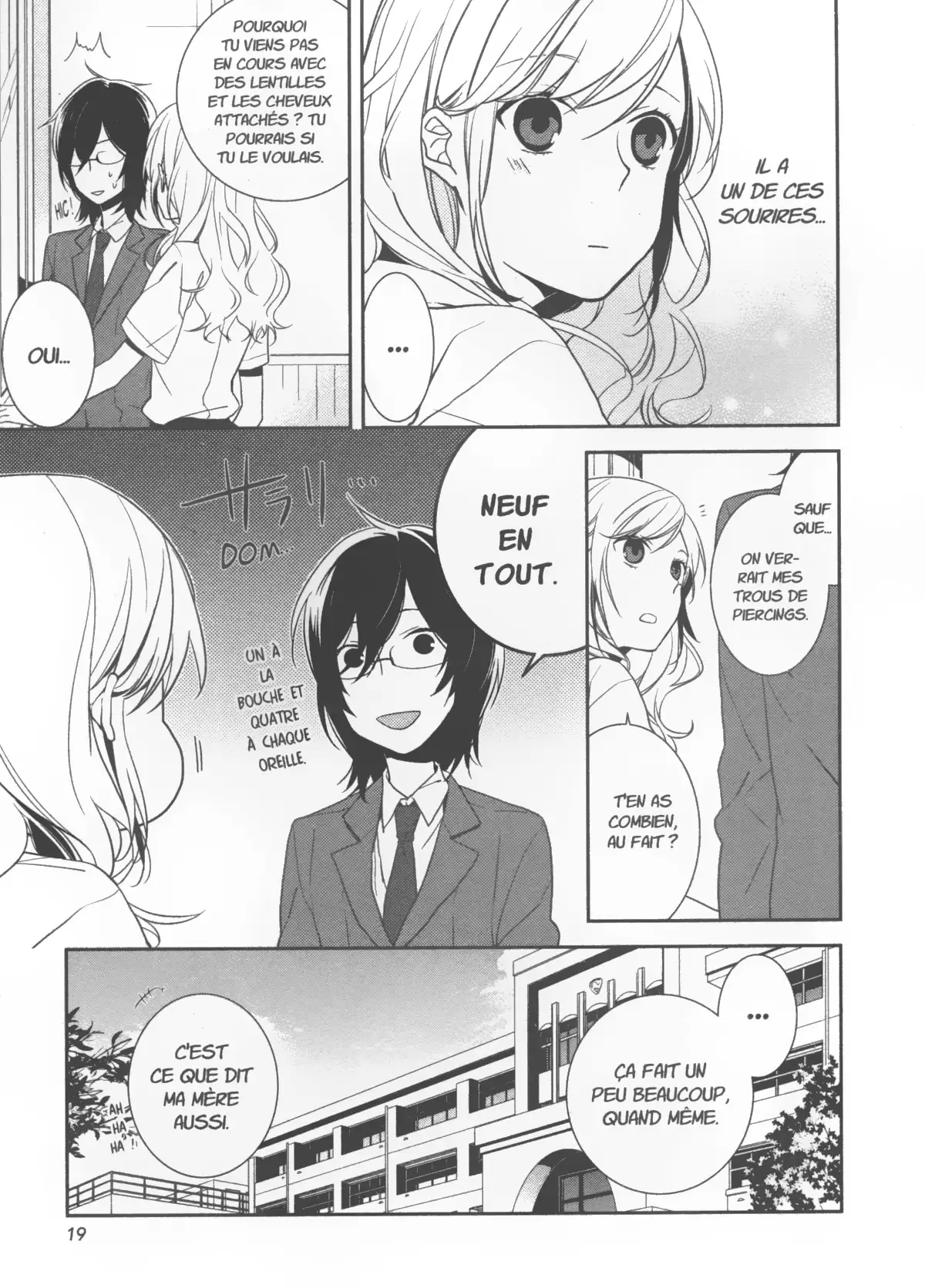 Horimiya Volume 1 page 20