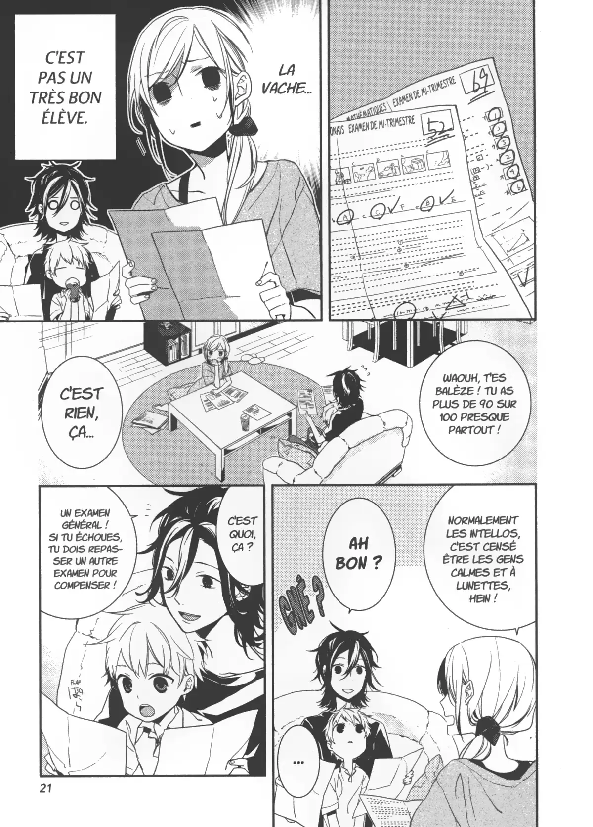 Horimiya Volume 1 page 22