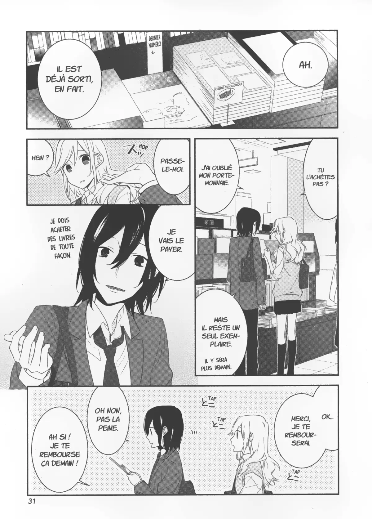 Horimiya Volume 3 page 31