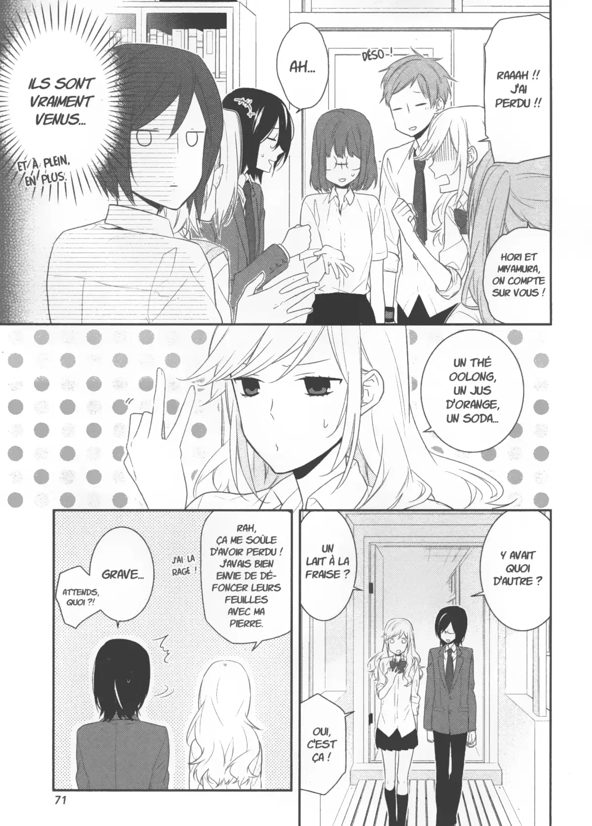 Horimiya Volume 3 page 70