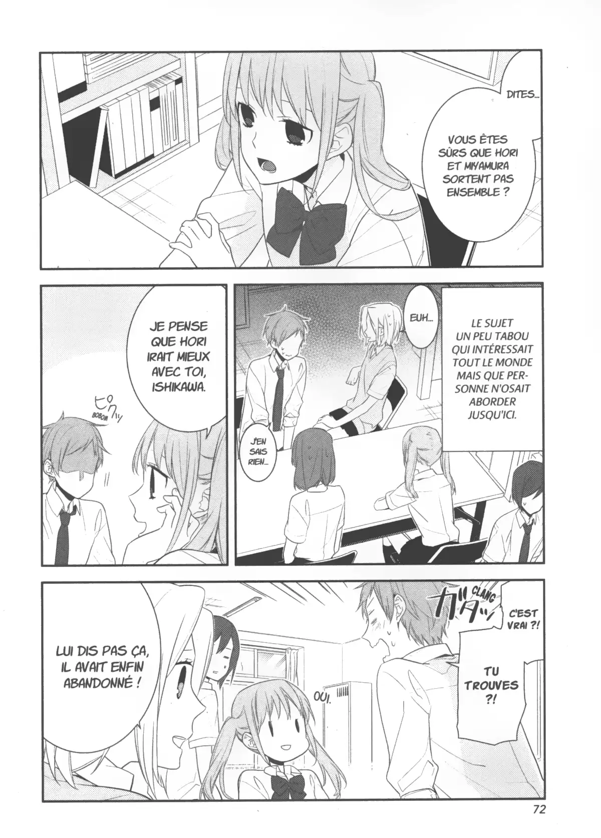 Horimiya Volume 3 page 71