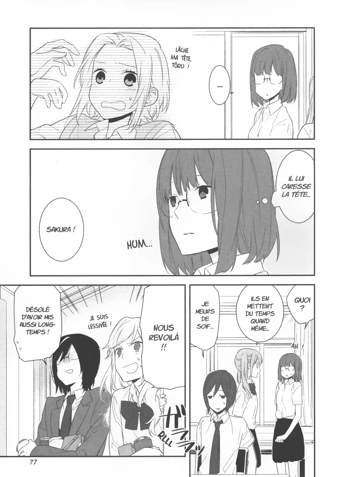 Horimiya Volume 3 page 76