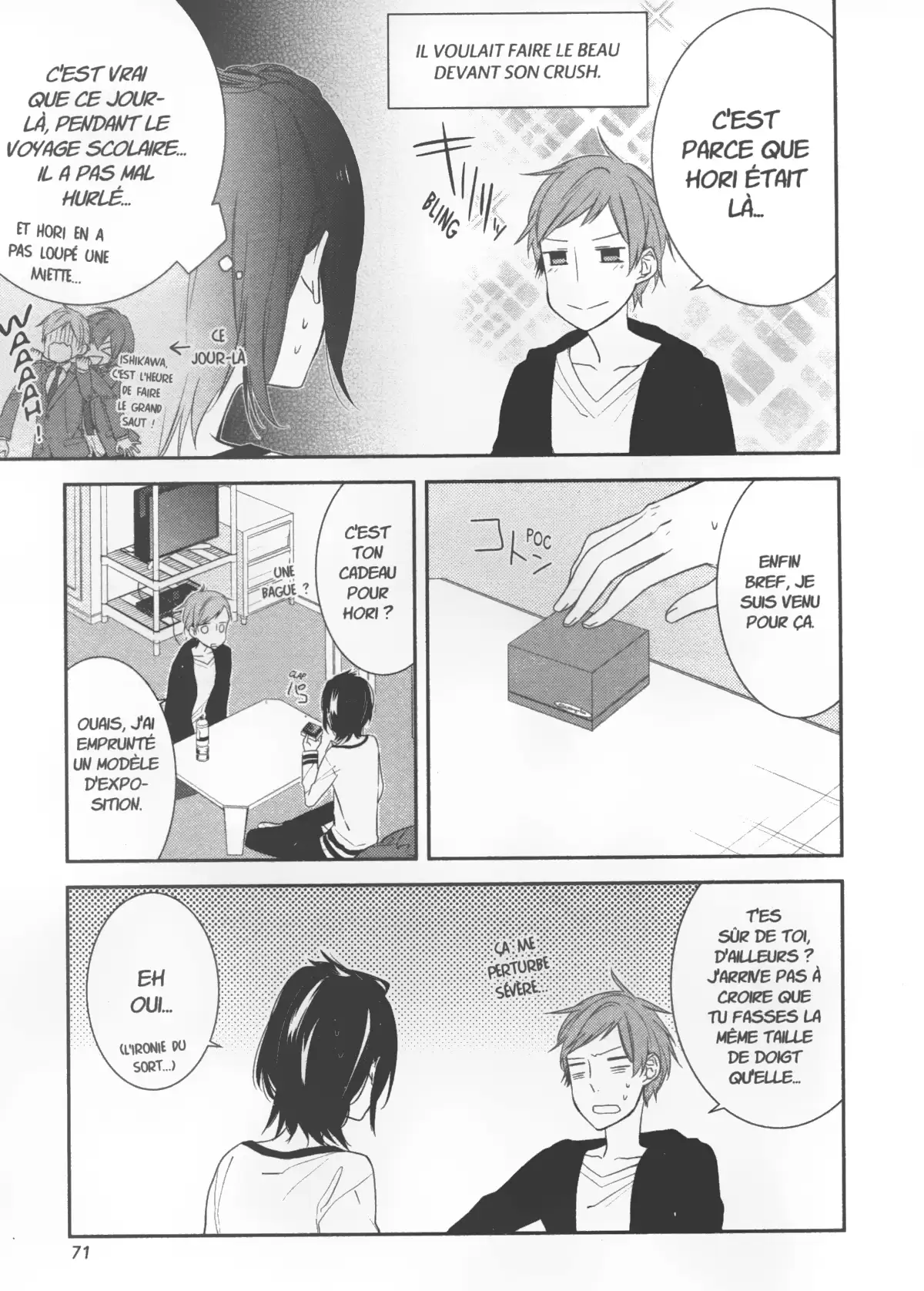 Horimiya Volume 2 page 71