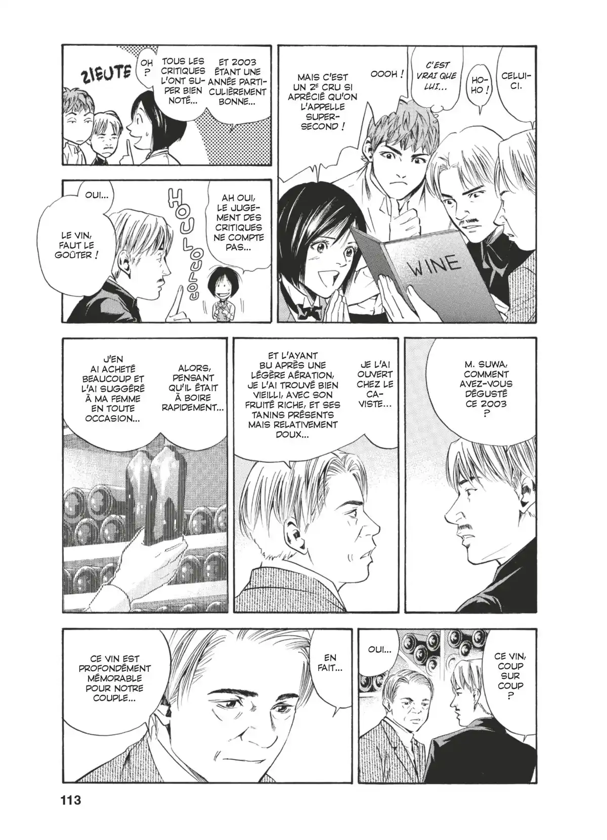 Les Gouttes de Dieu Volume 15 page 110