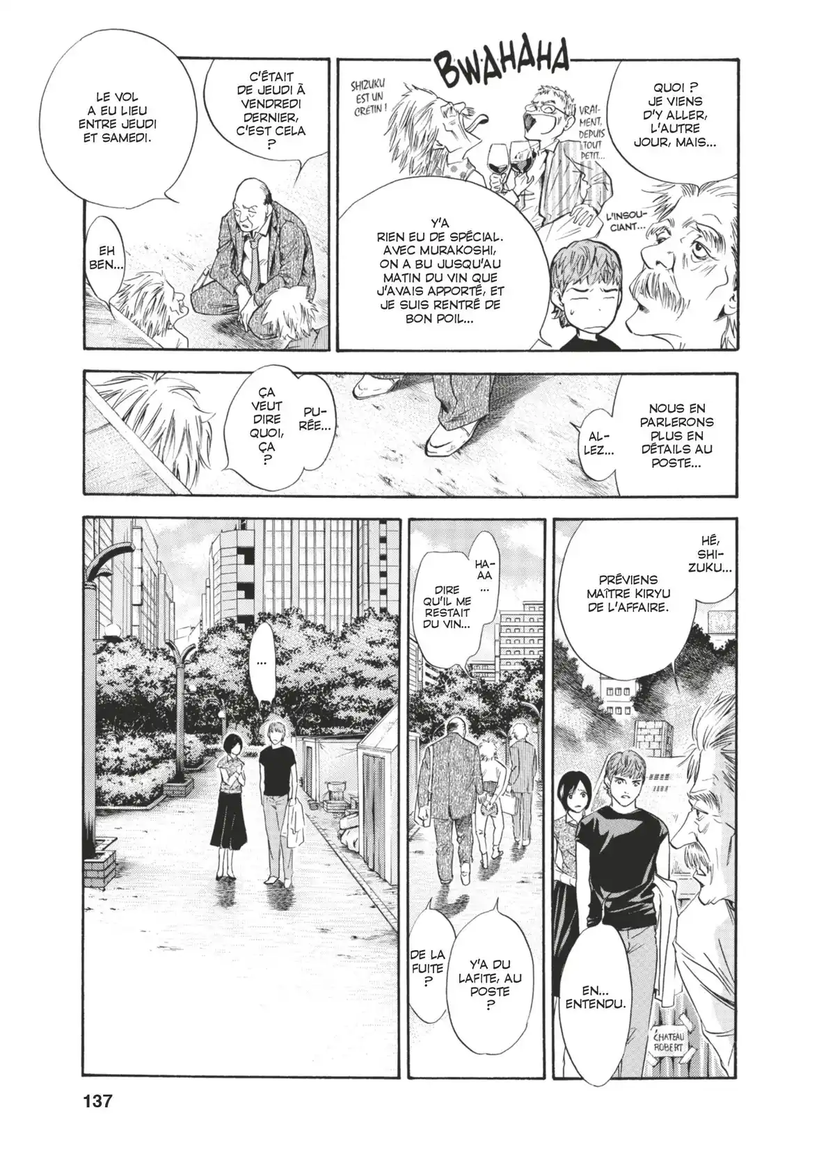 Les Gouttes de Dieu Volume 15 page 134