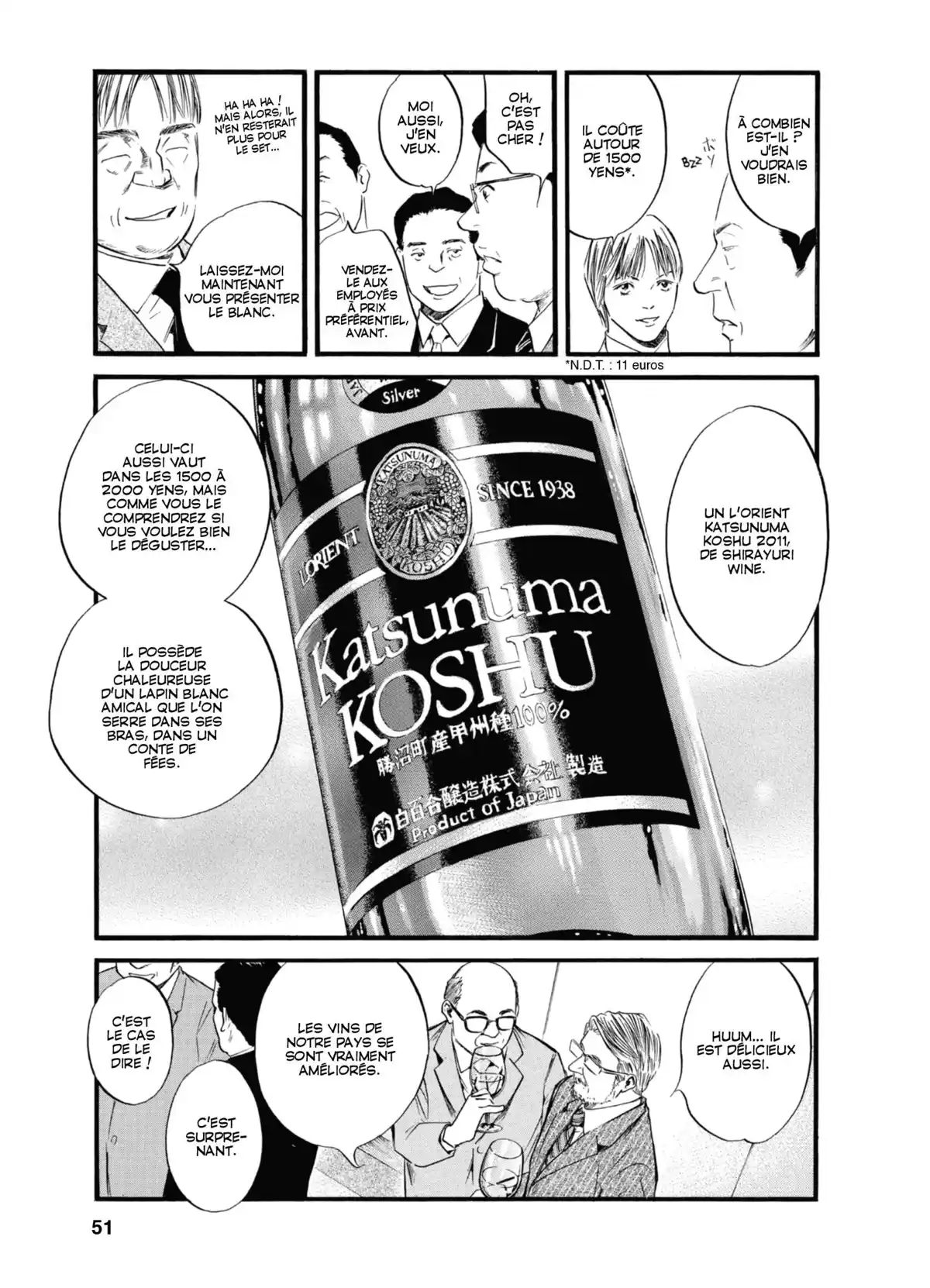 Les Gouttes de Dieu Volume 40 page 52
