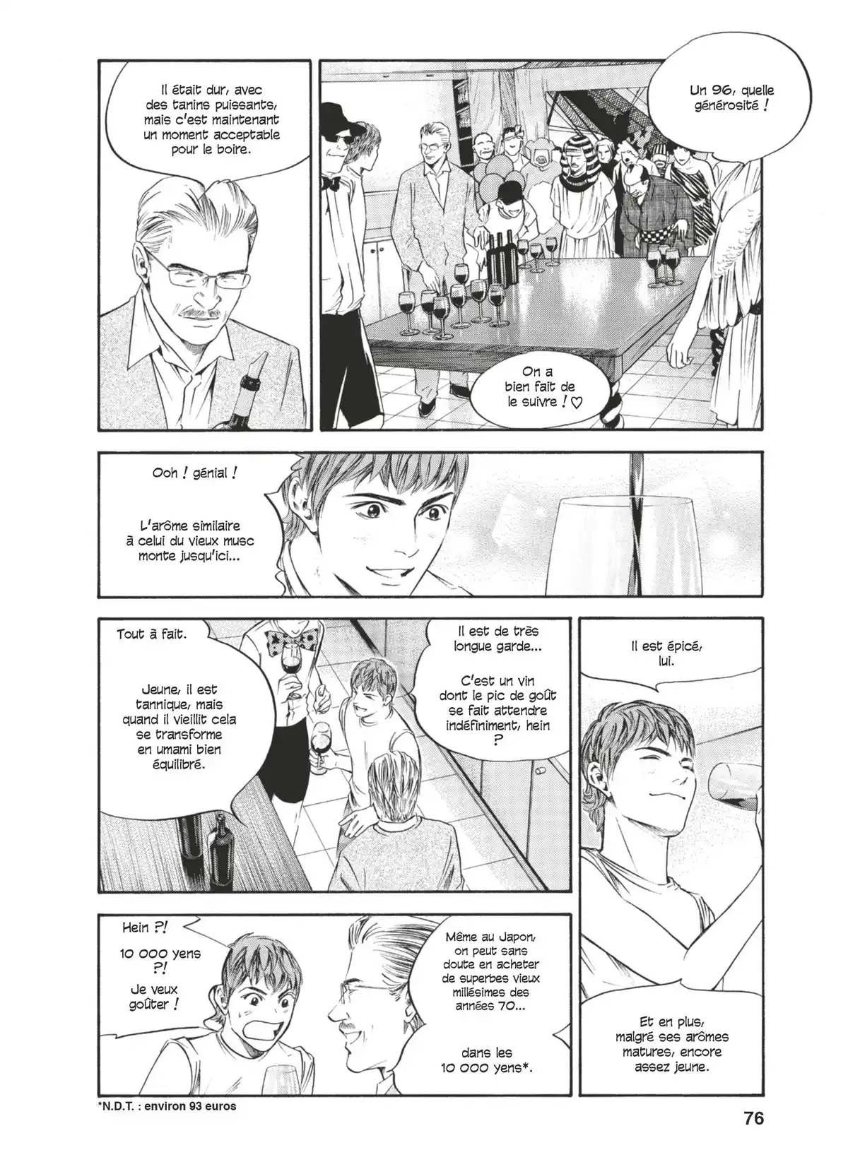 Les Gouttes de Dieu Volume 24 page 73