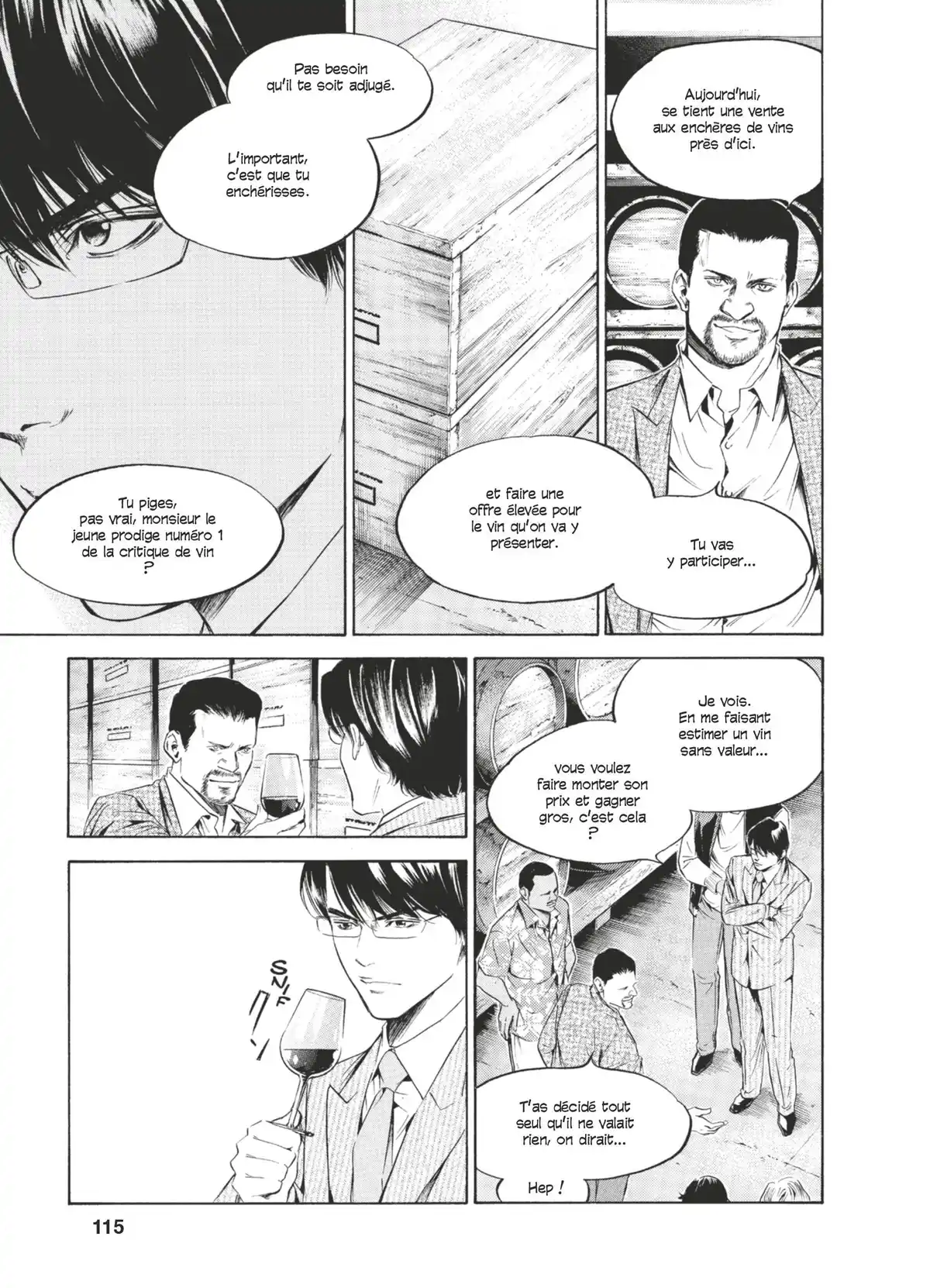 Les Gouttes de Dieu Volume 22 page 112