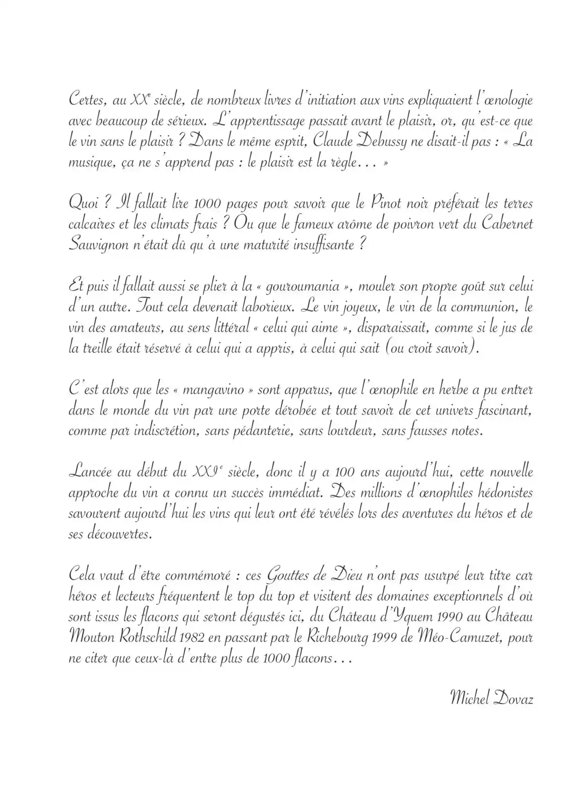 Les Gouttes de Dieu Volume 1 page 4