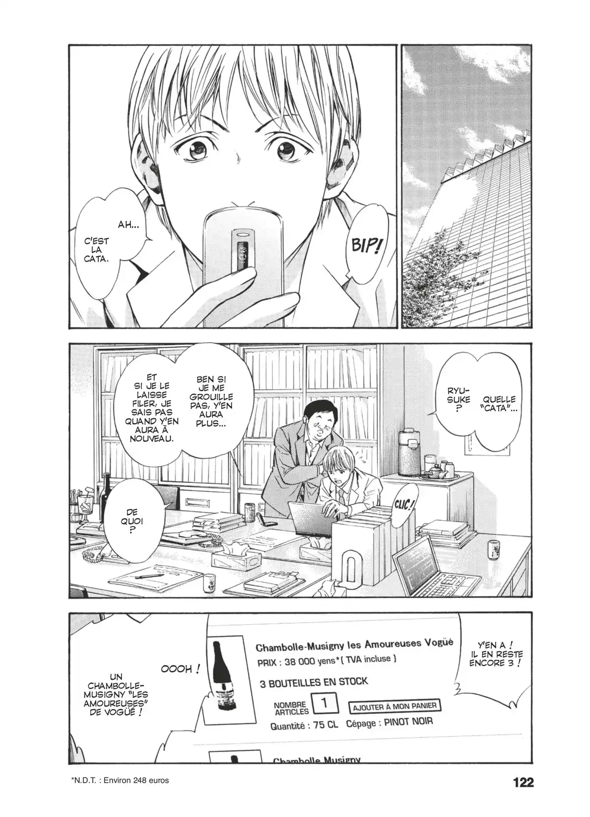Les Gouttes de Dieu Volume 12 page 120