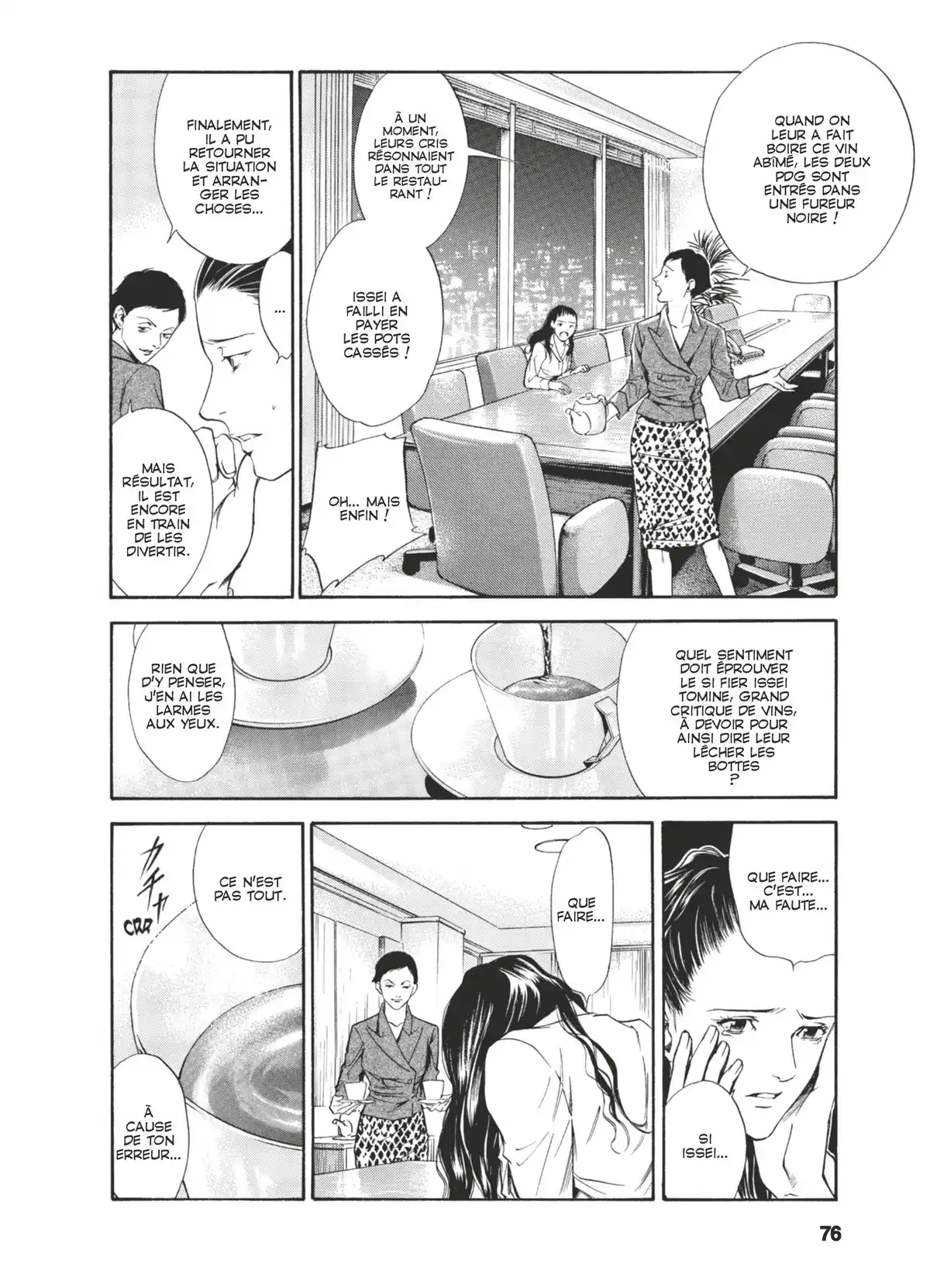 Les Gouttes de Dieu Volume 12 page 74