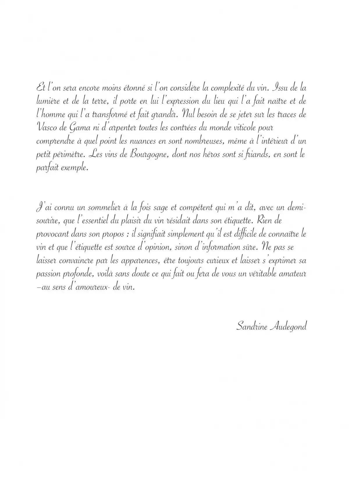 Les Gouttes de Dieu Volume 5 page 6