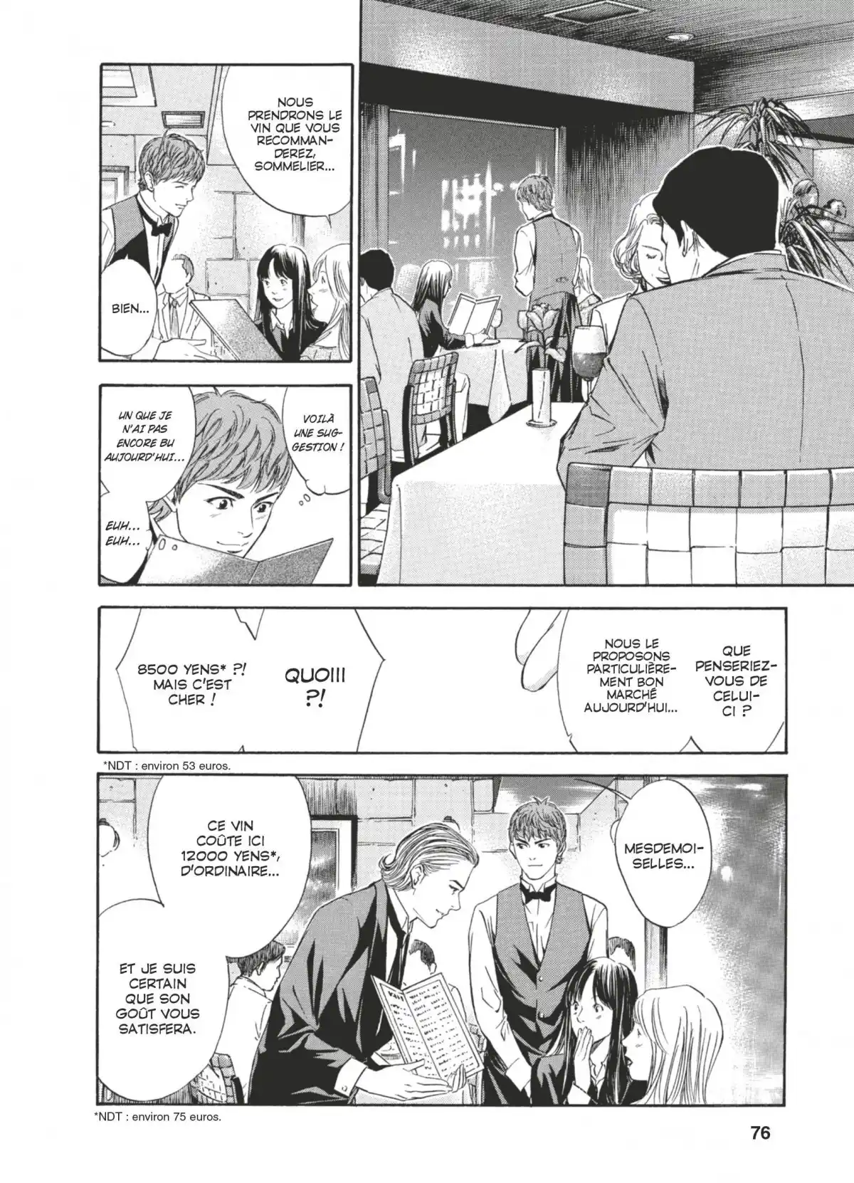 Les Gouttes de Dieu Volume 5 page 75