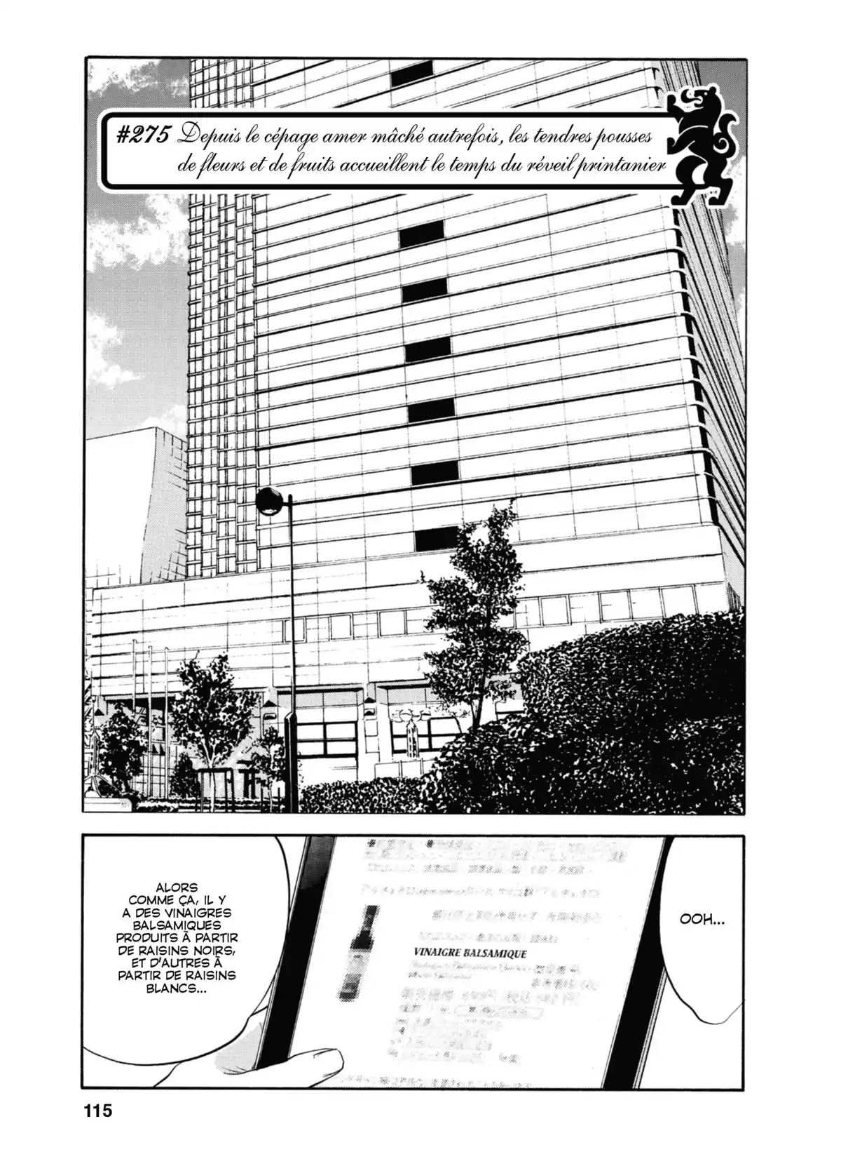 Les Gouttes de Dieu Volume 28 page 112