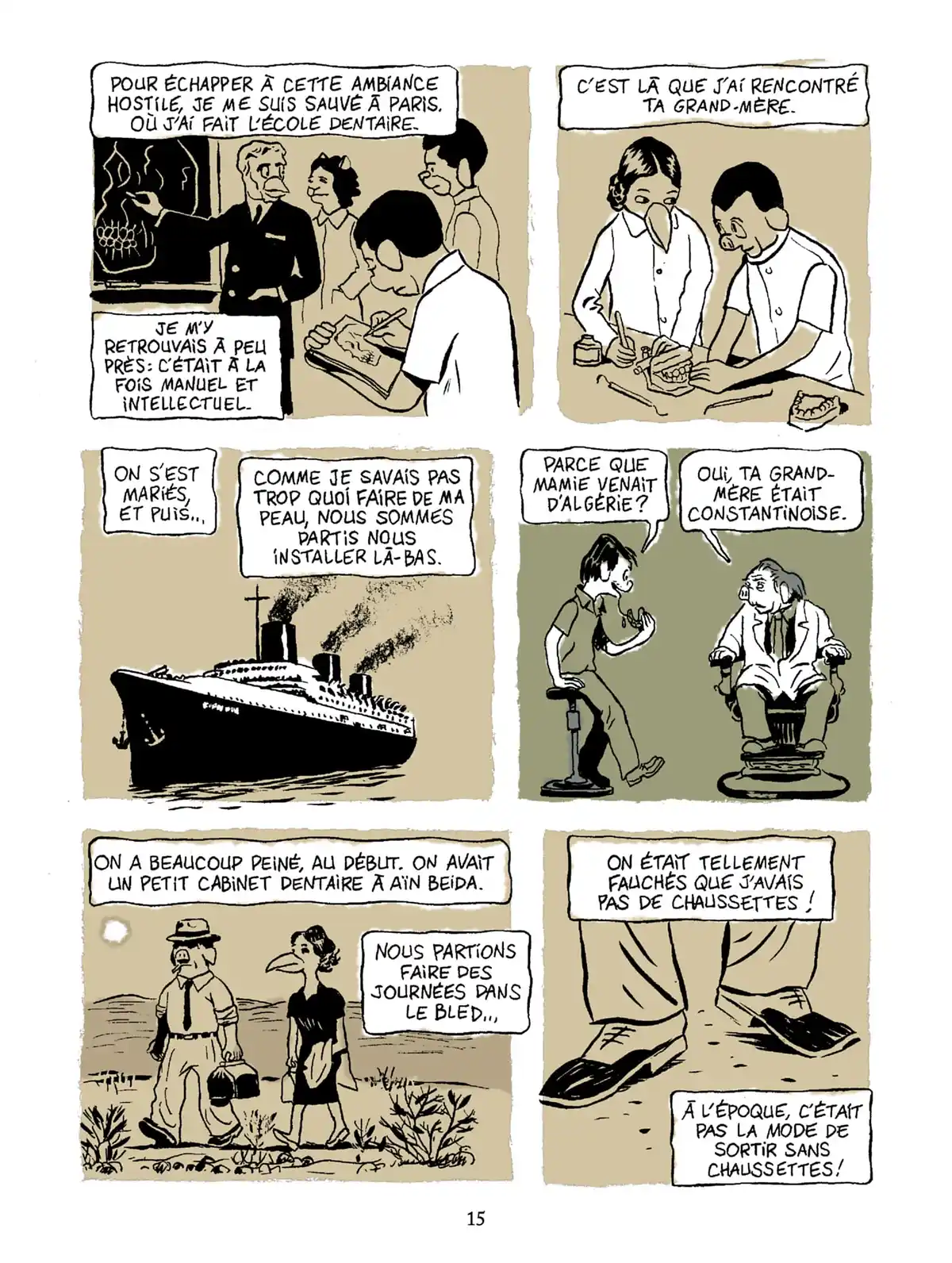 Les Pieds-Noirs à la mer Volume 1 page 15