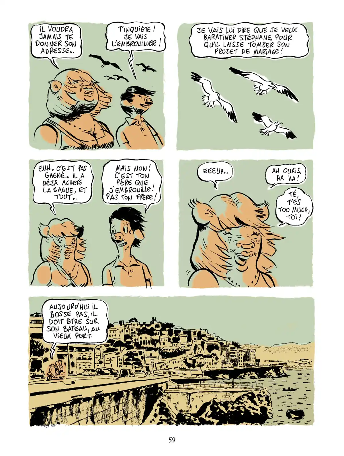 Les Pieds-Noirs à la mer Volume 1 page 59
