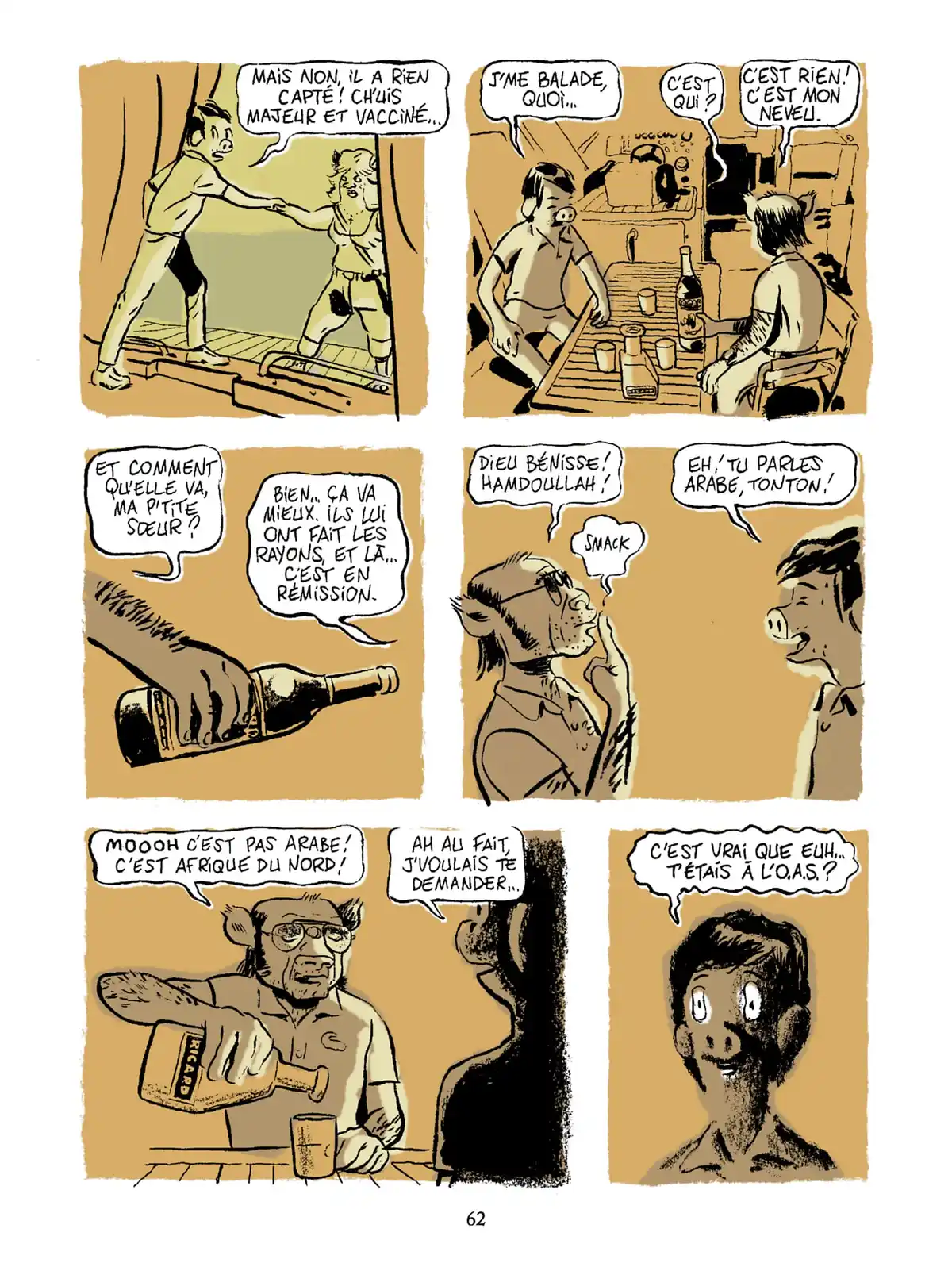 Les Pieds-Noirs à la mer Volume 1 page 62