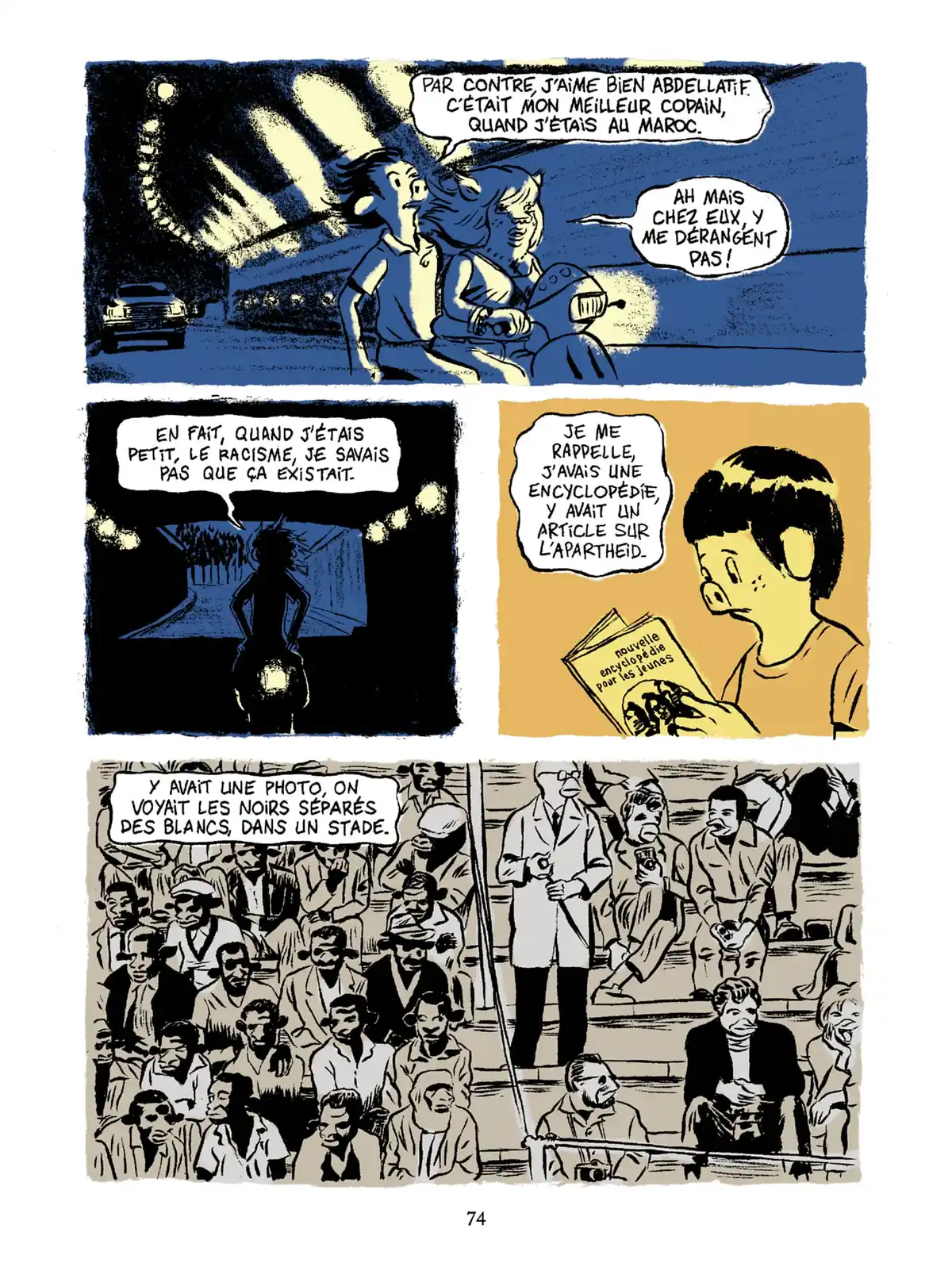 Les Pieds-Noirs à la mer Volume 1 page 74