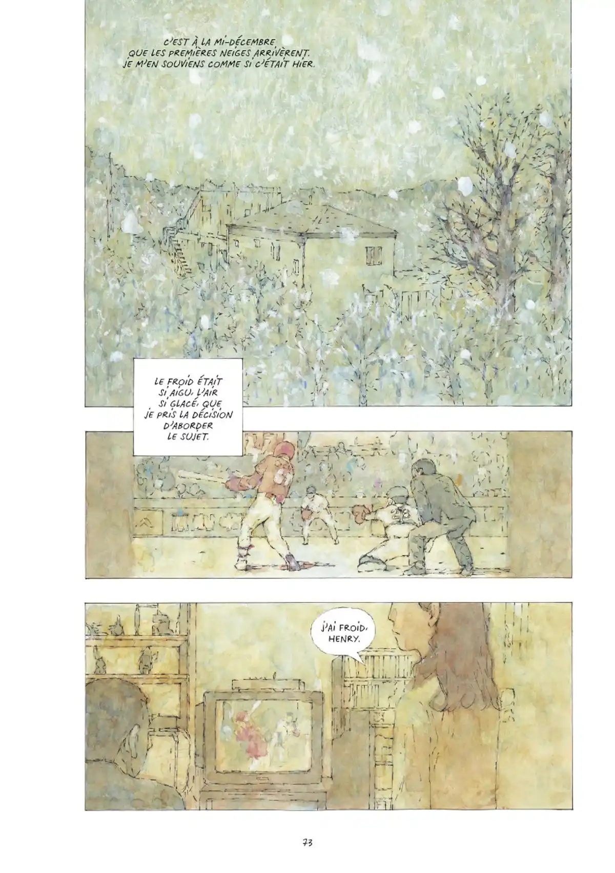Première Neige Volume 1 page 73