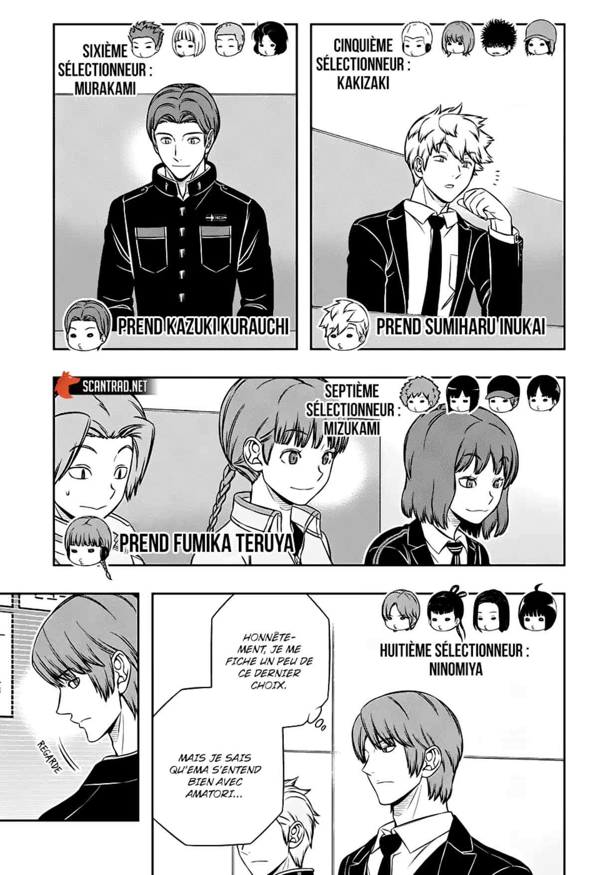 World Trigger Chapitre 205 page 9