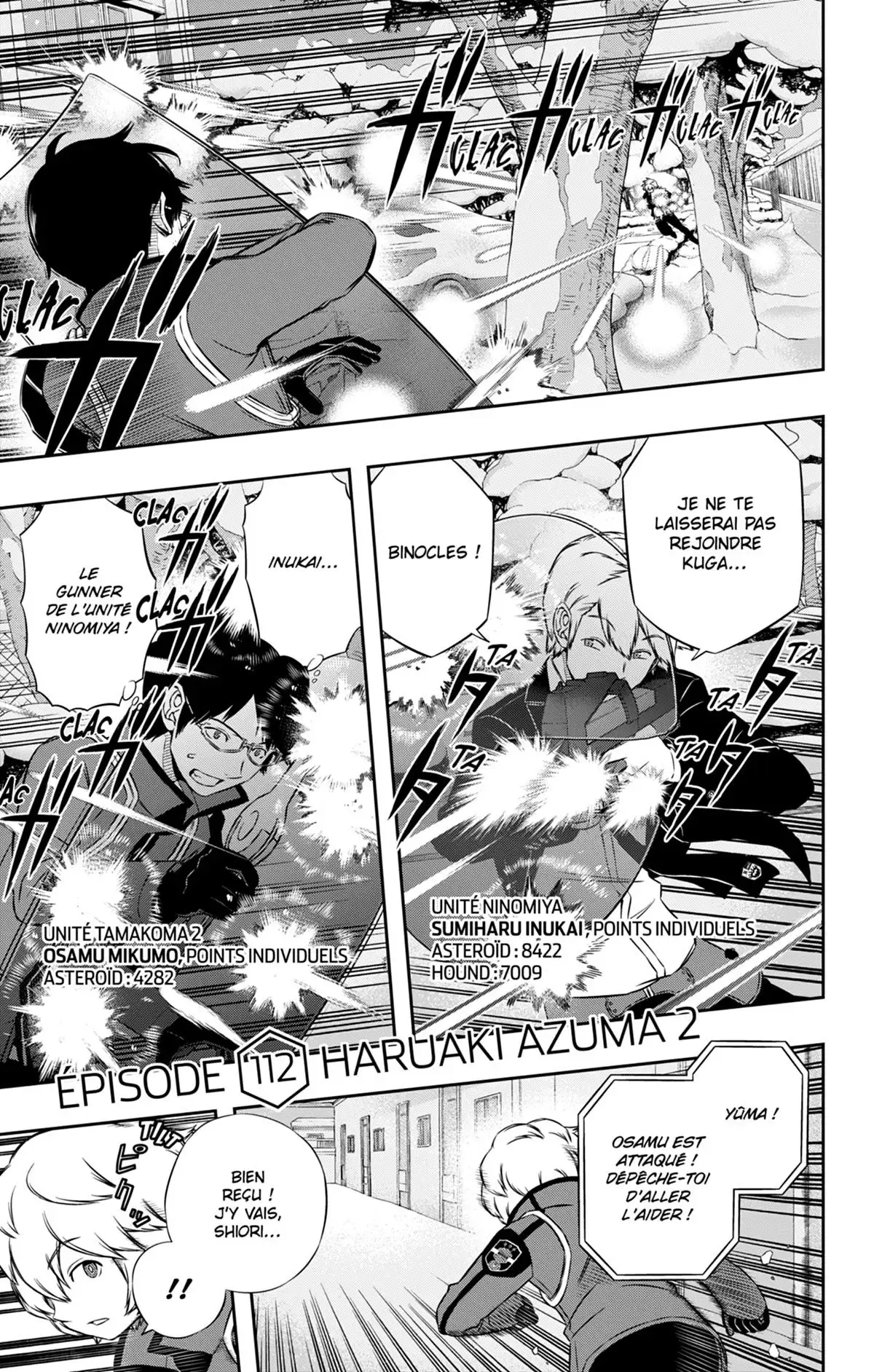 World Trigger Volume 13 page 108