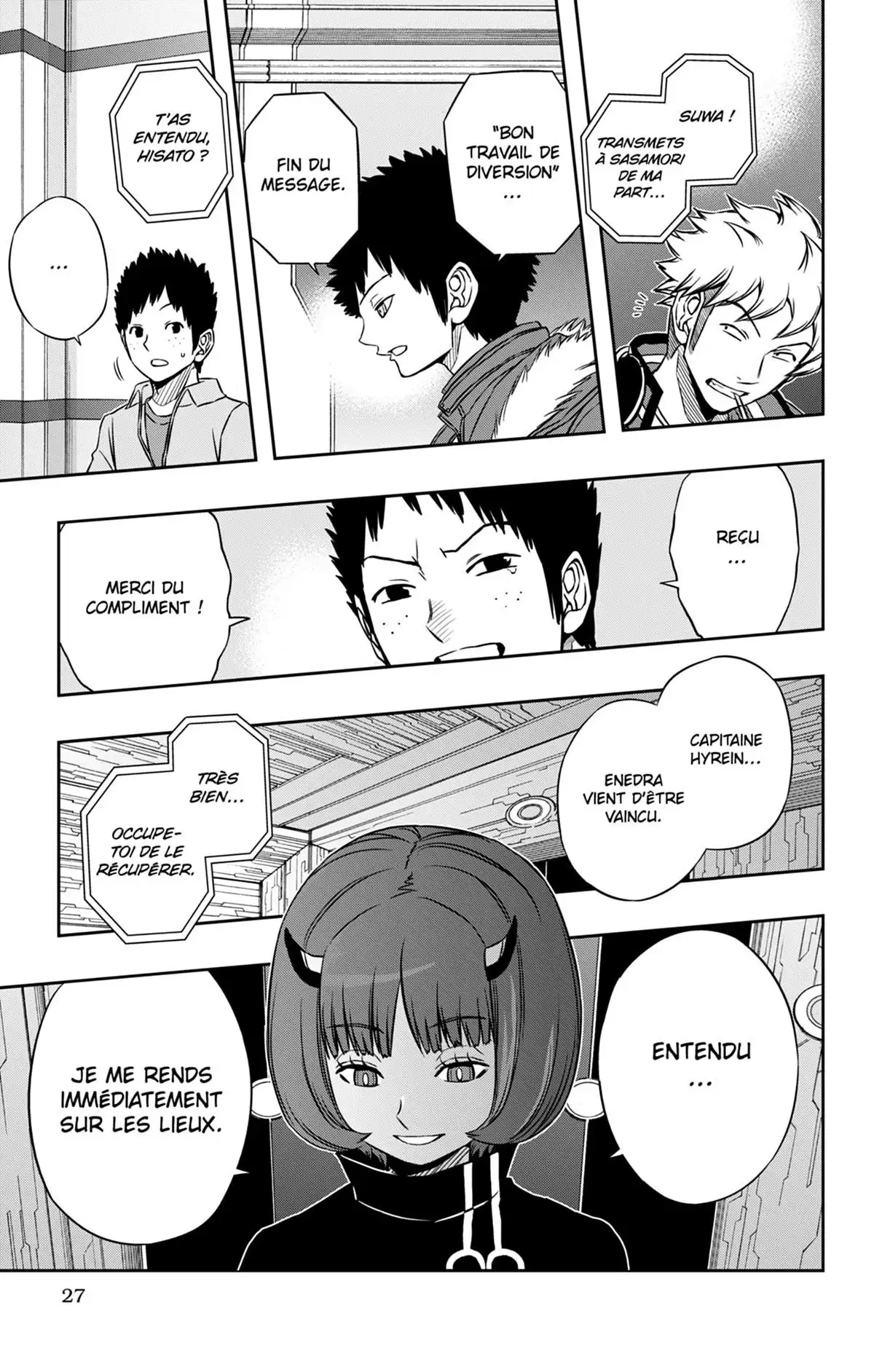 World Trigger Volume 9 page 28