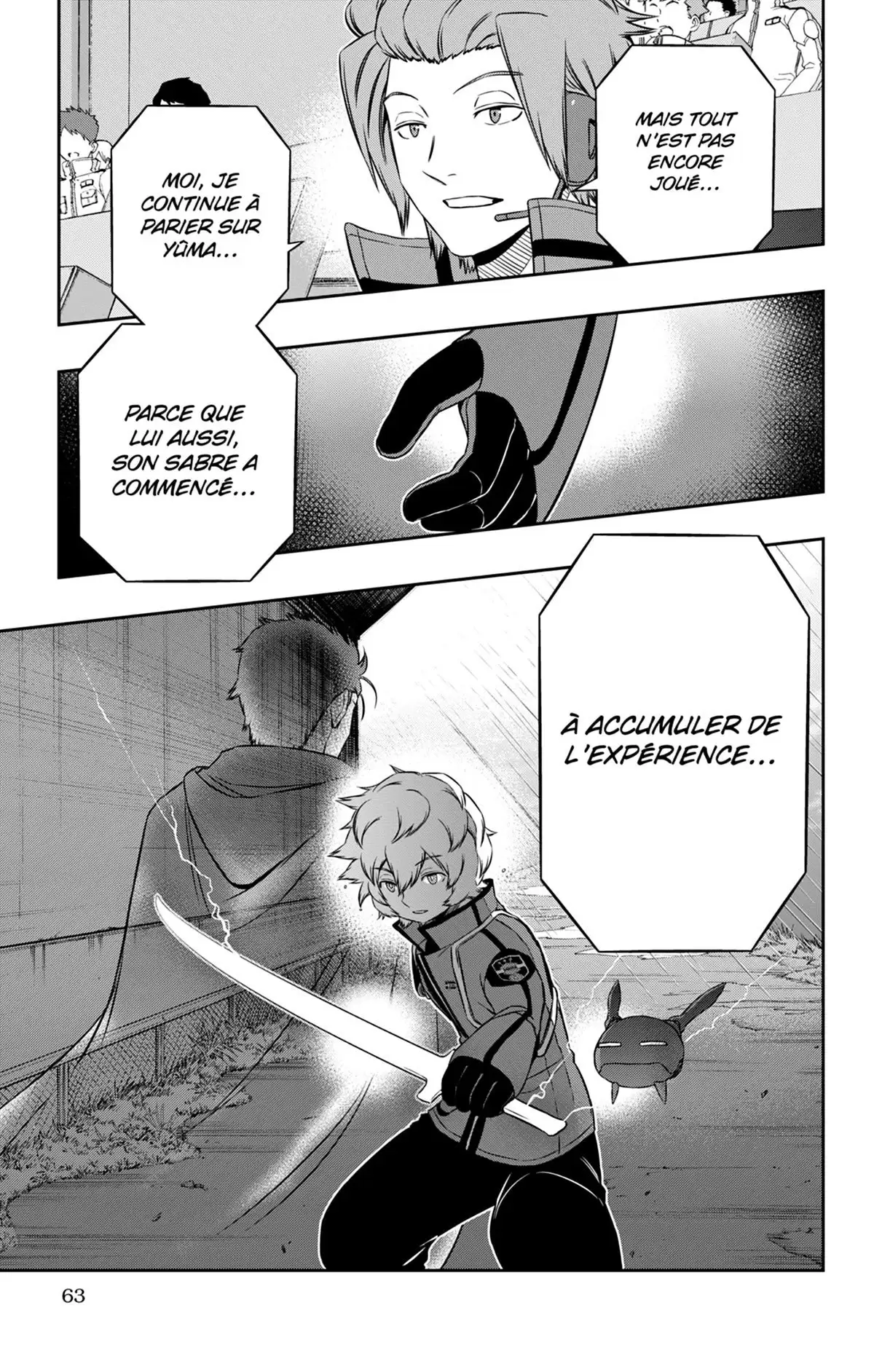 World Trigger Volume 12 page 64