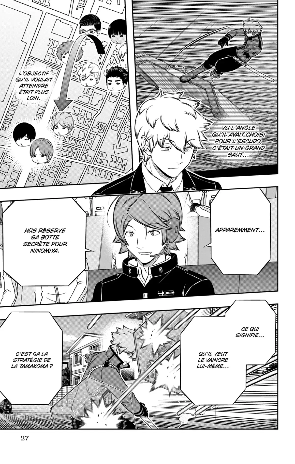 World Trigger Volume 22 page 28