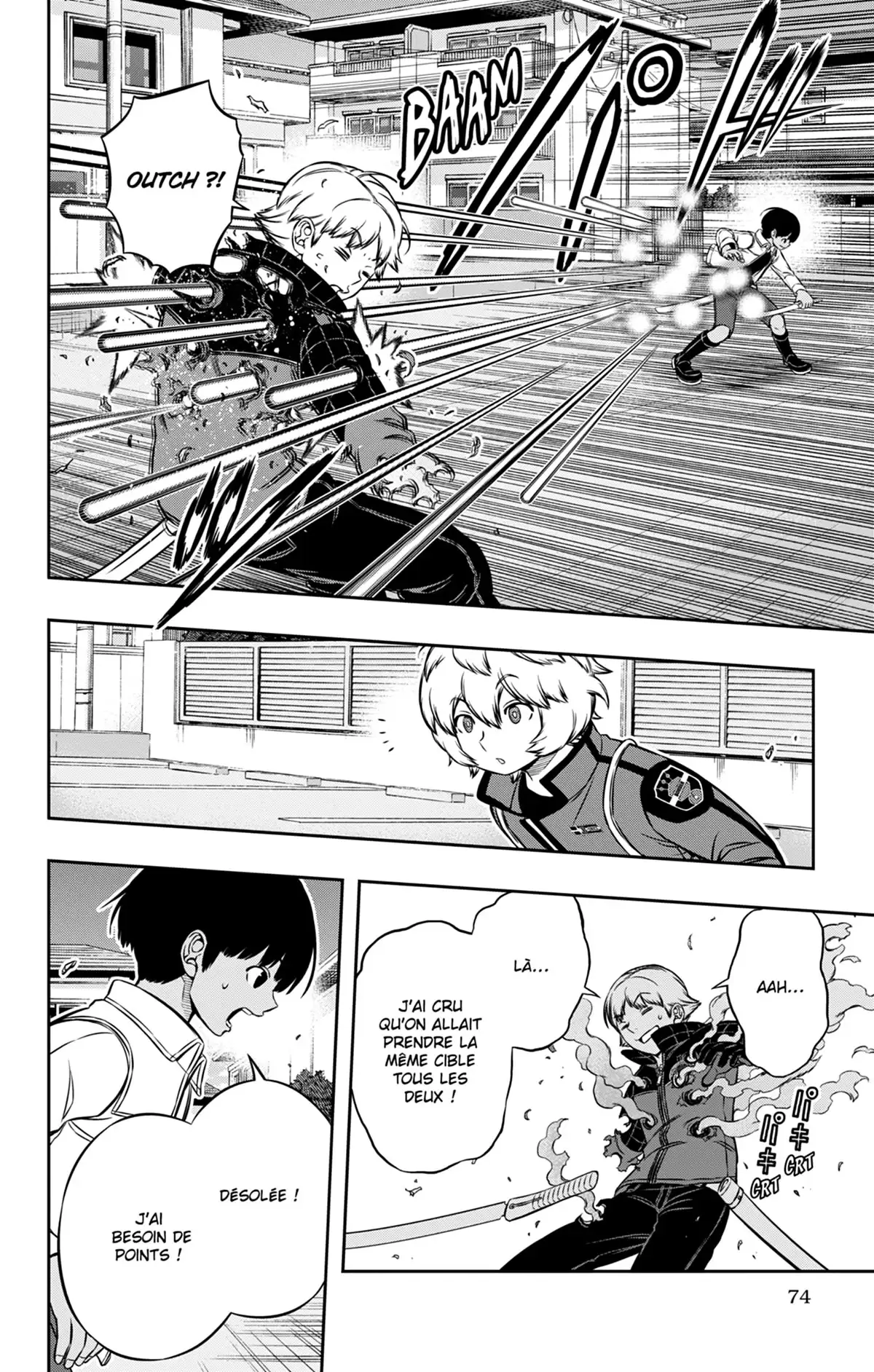 World Trigger Volume 22 page 75