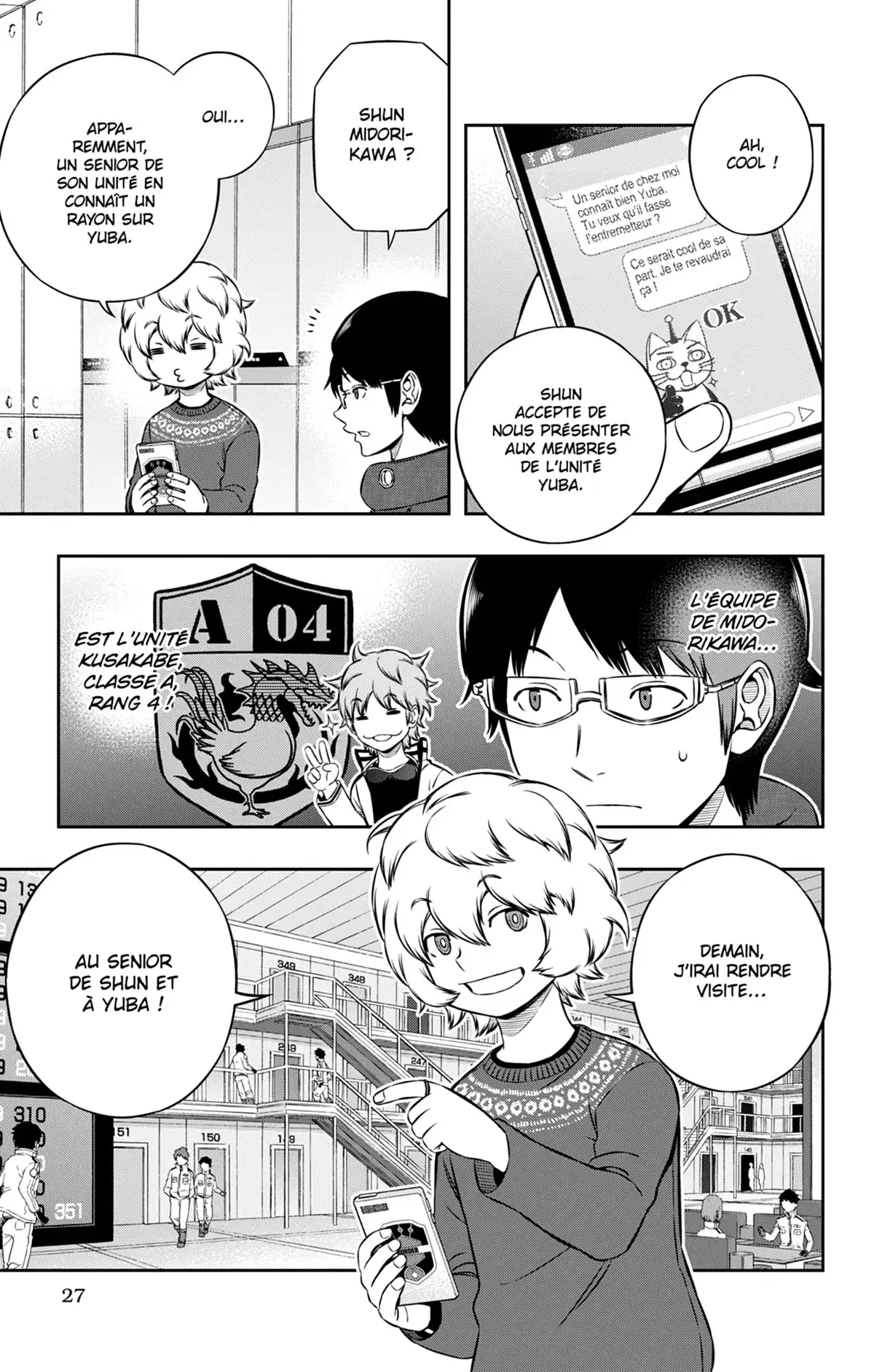 World Trigger Volume 21 page 28