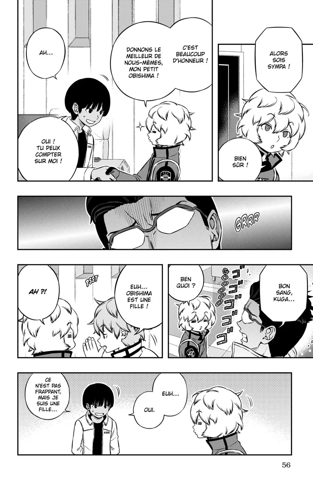 World Trigger Volume 21 page 57