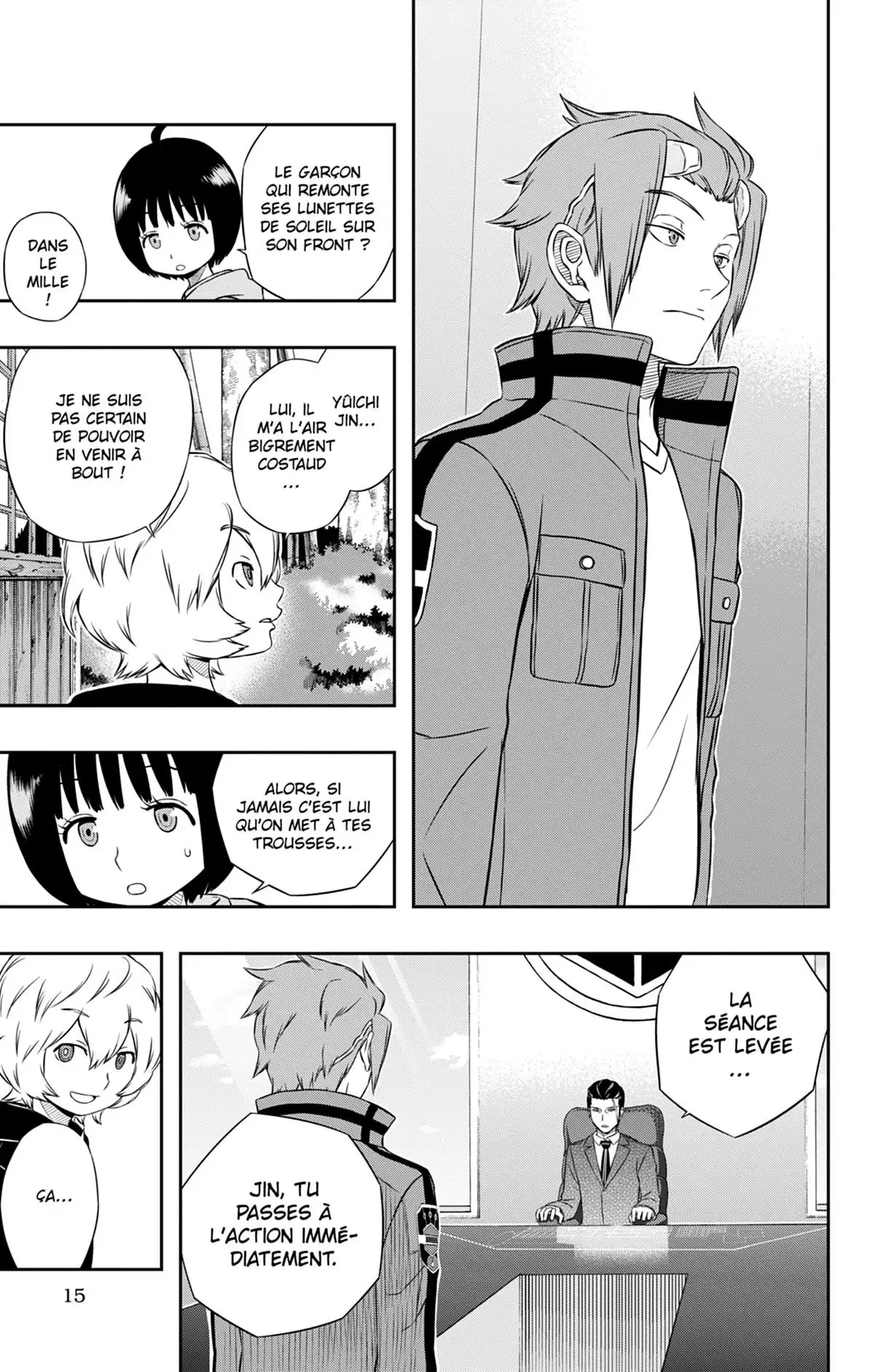 World Trigger Volume 3 page 16