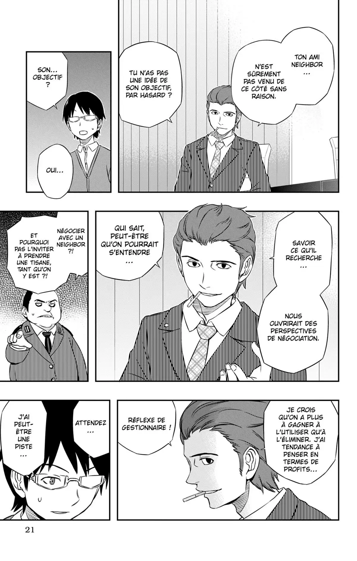 World Trigger Volume 3 page 22