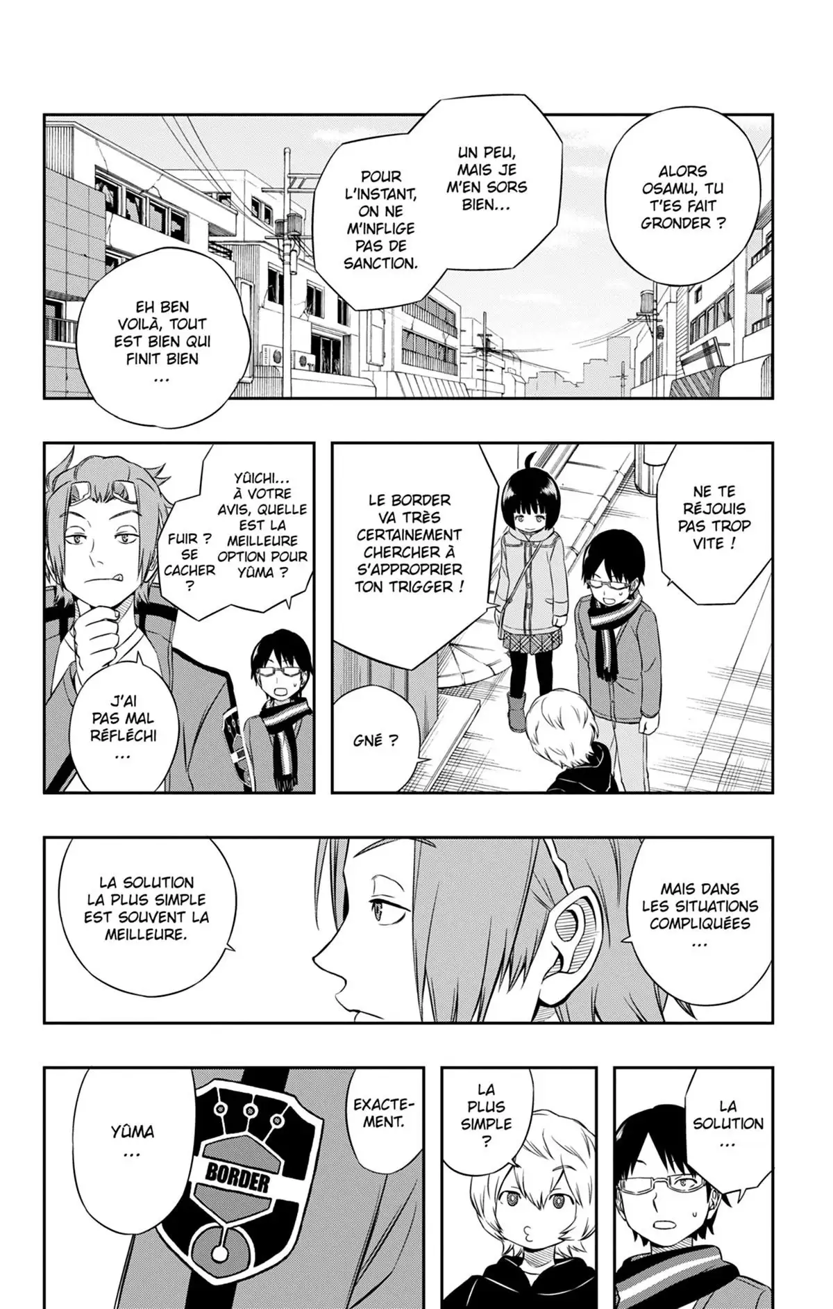 World Trigger Volume 3 page 45