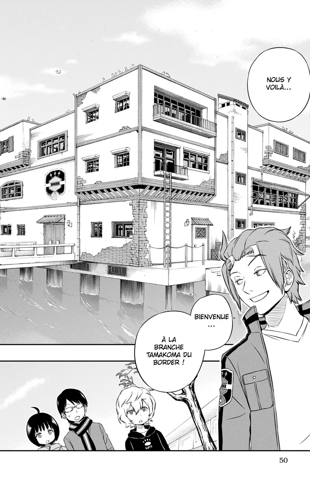 World Trigger Volume 3 page 51