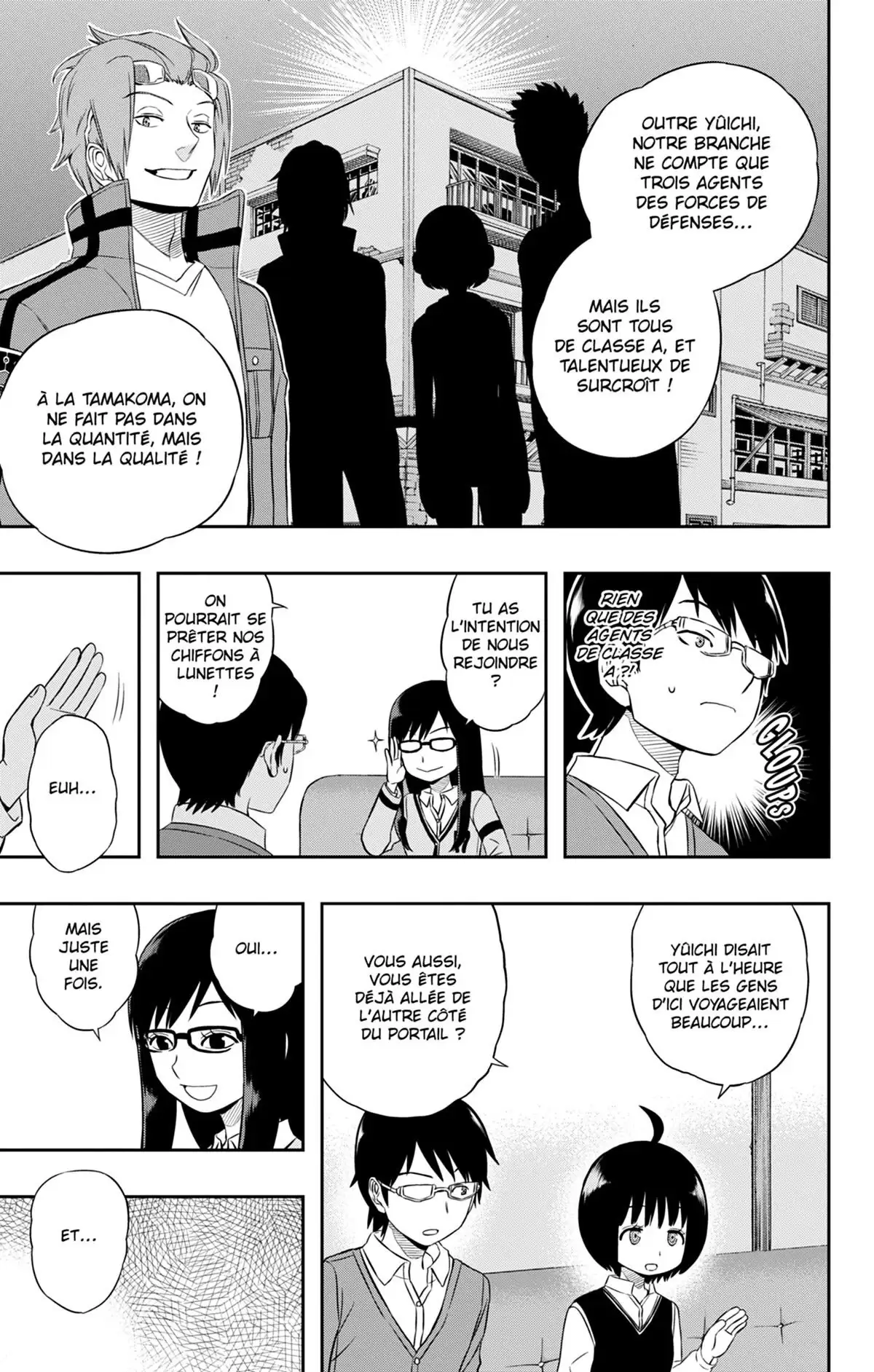 World Trigger Volume 3 page 58