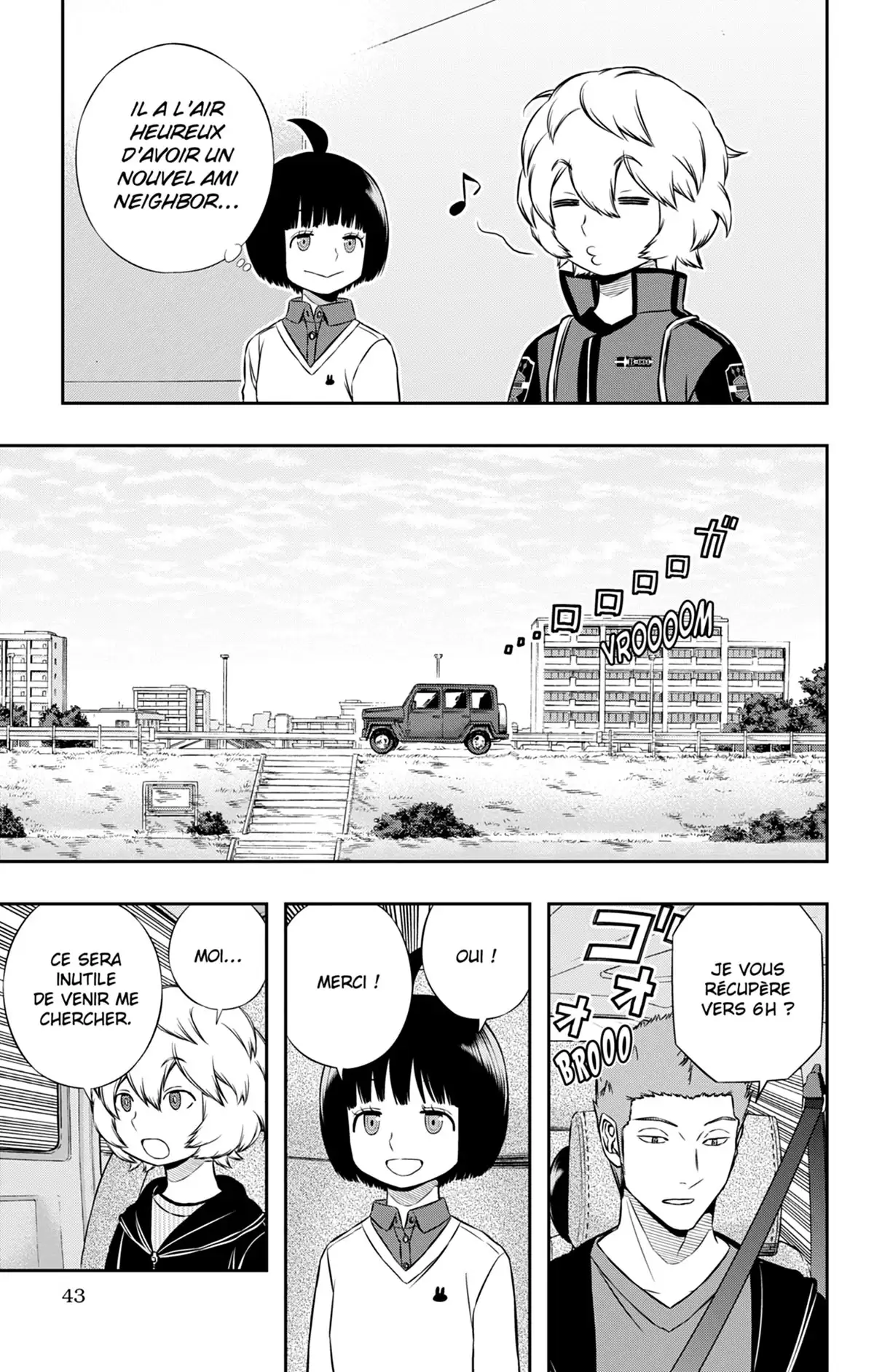 World Trigger Volume 19 page 44