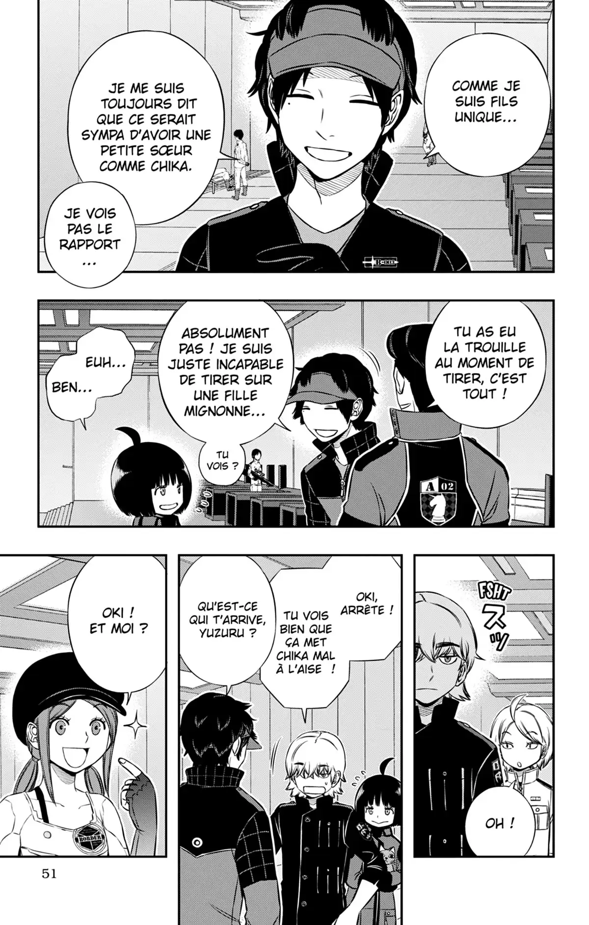 World Trigger Volume 19 page 52