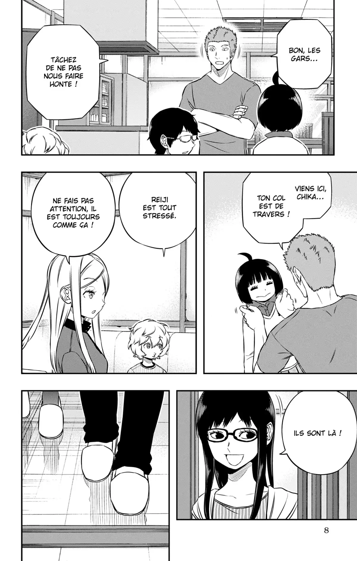 World Trigger Volume 19 page 9