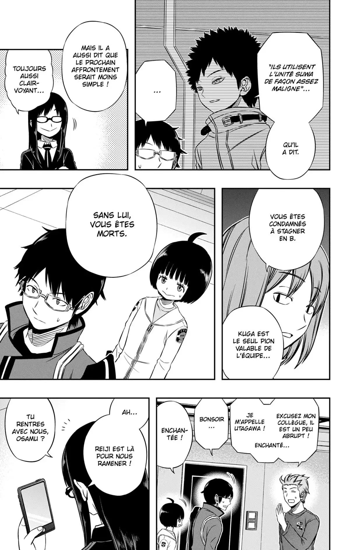 World Trigger Volume 11 page 74
