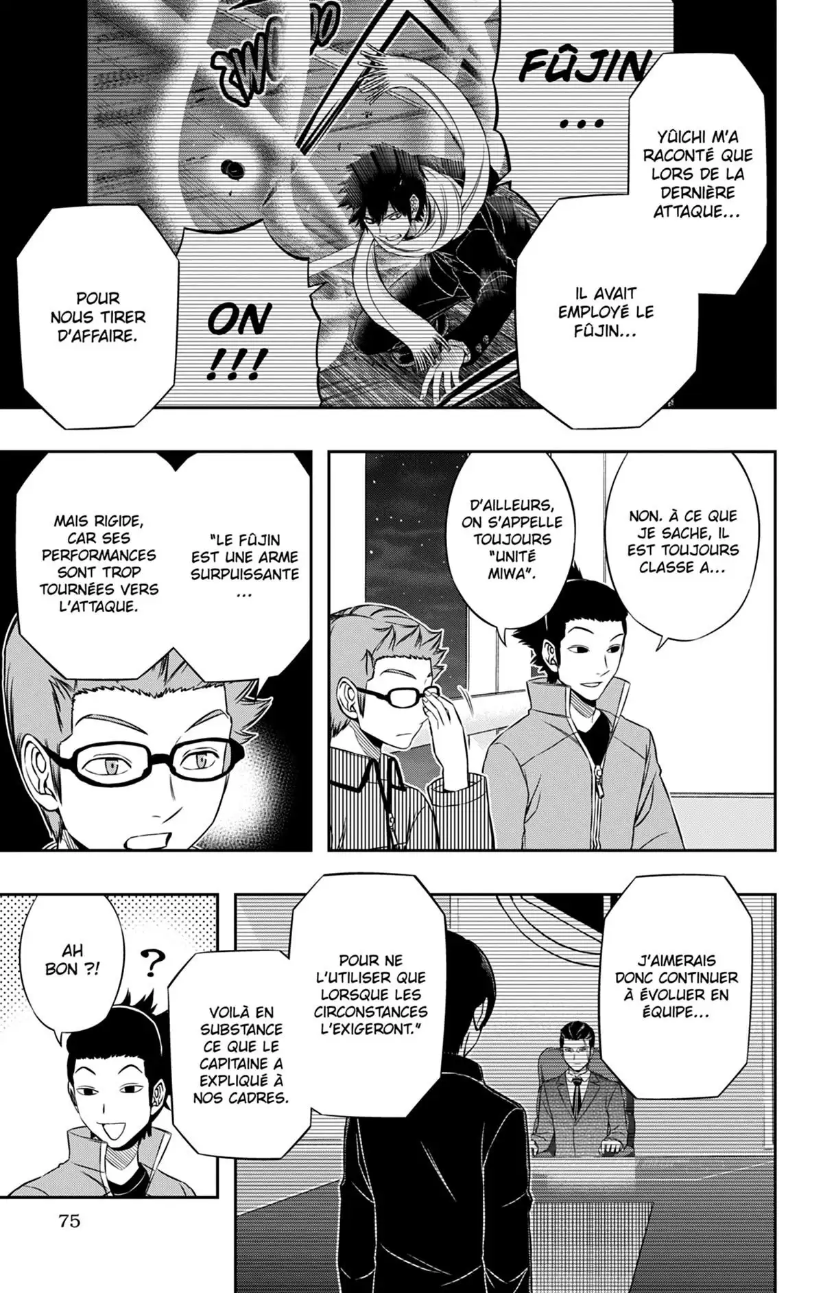 World Trigger Volume 11 page 76