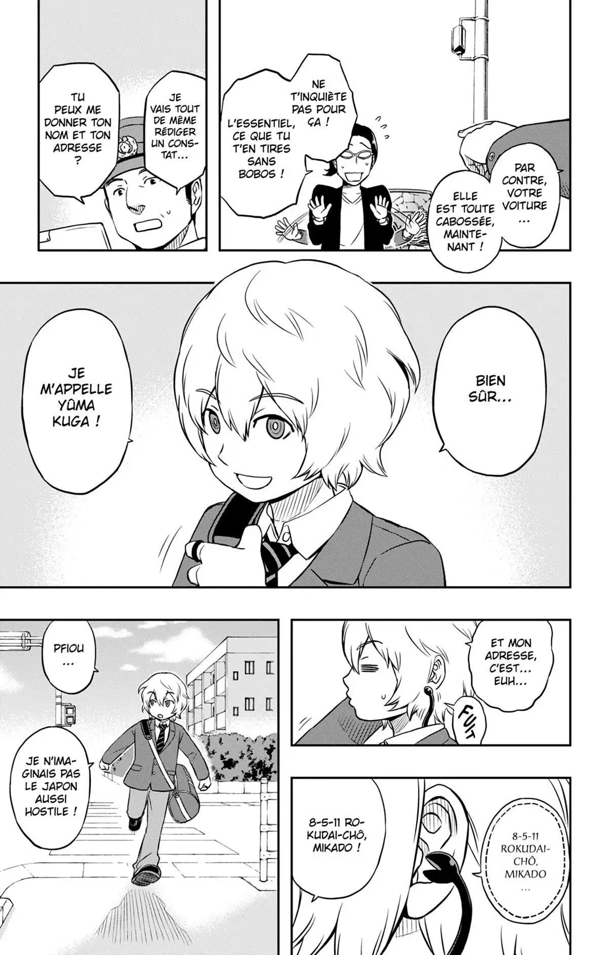 World Trigger Volume 1 page 16