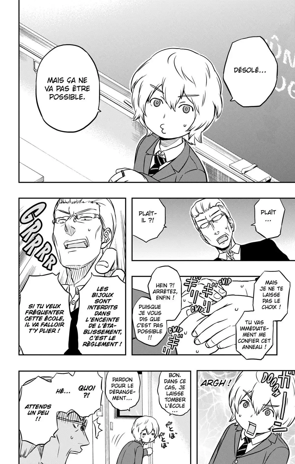 World Trigger Volume 1 page 21