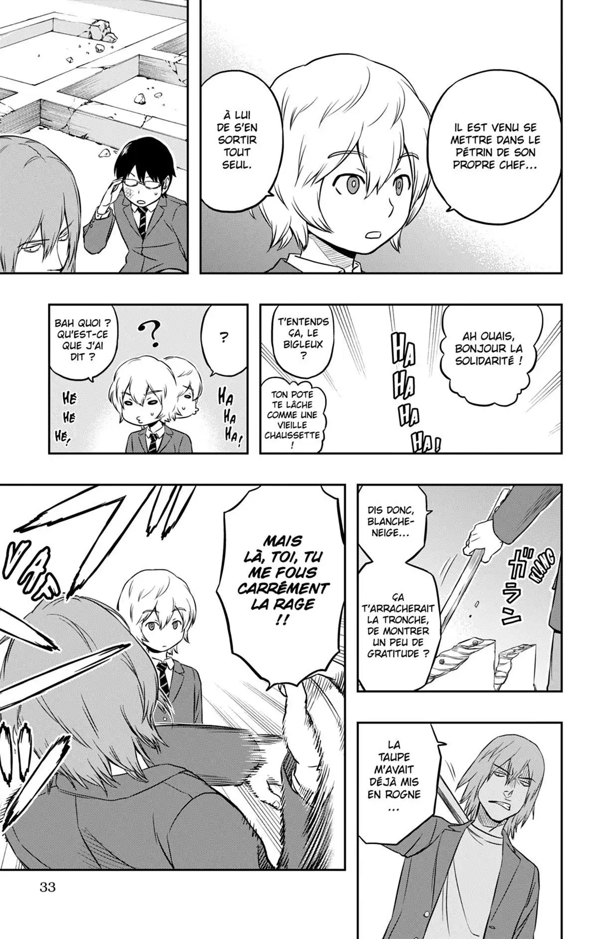 World Trigger Volume 1 page 34