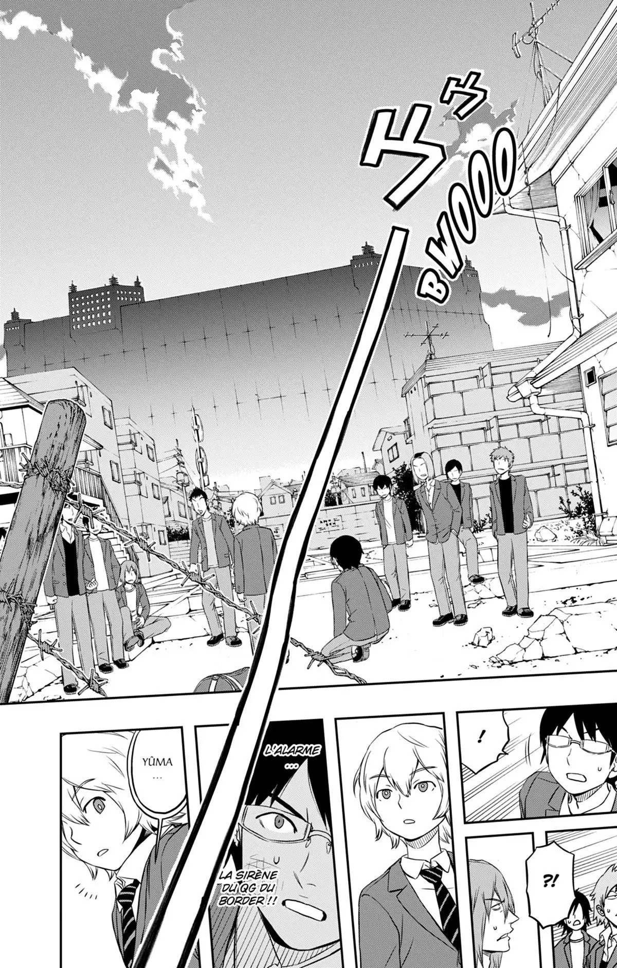 World Trigger Volume 1 page 37