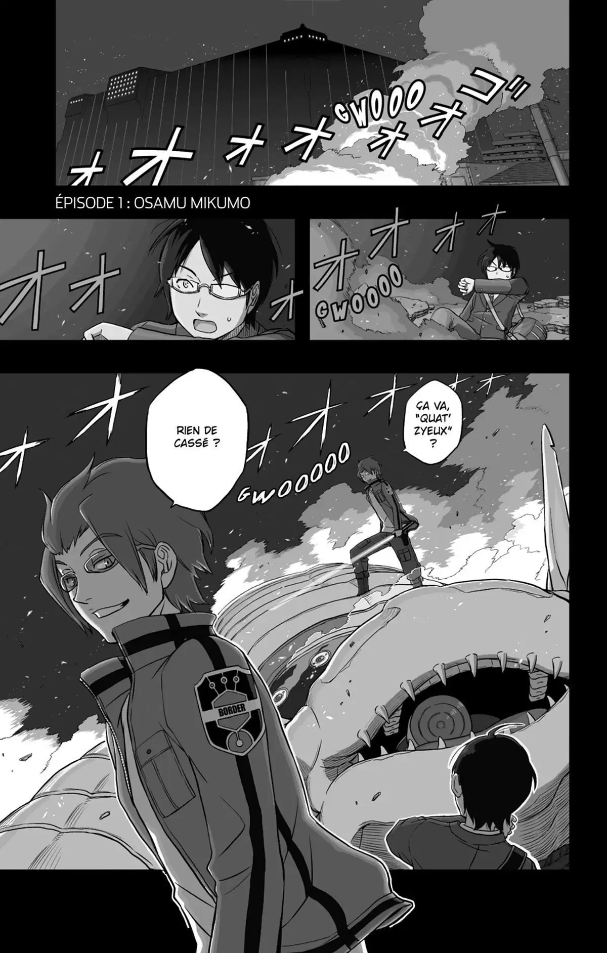 World Trigger Volume 1 page 4