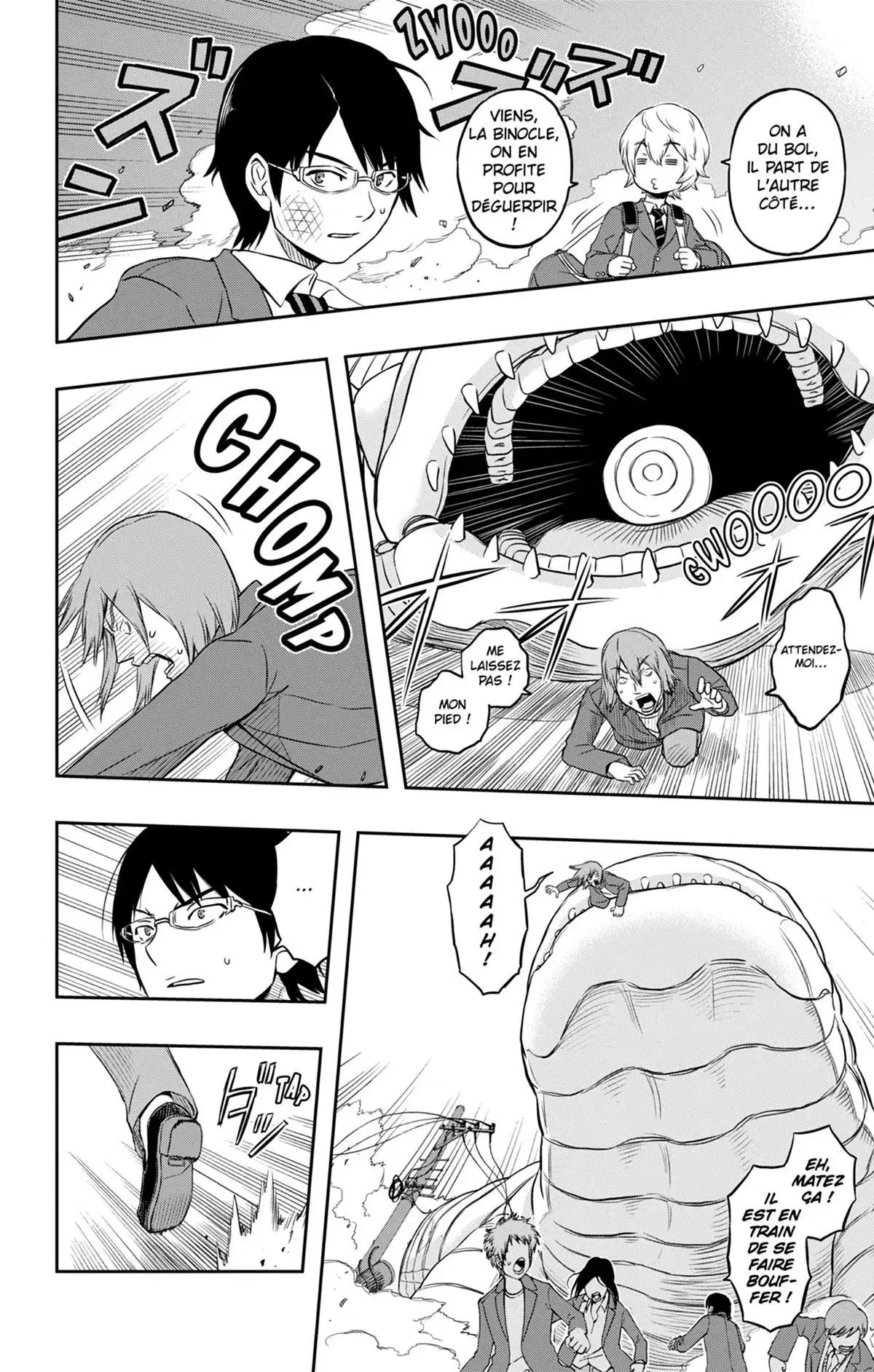 World Trigger Volume 1 page 41