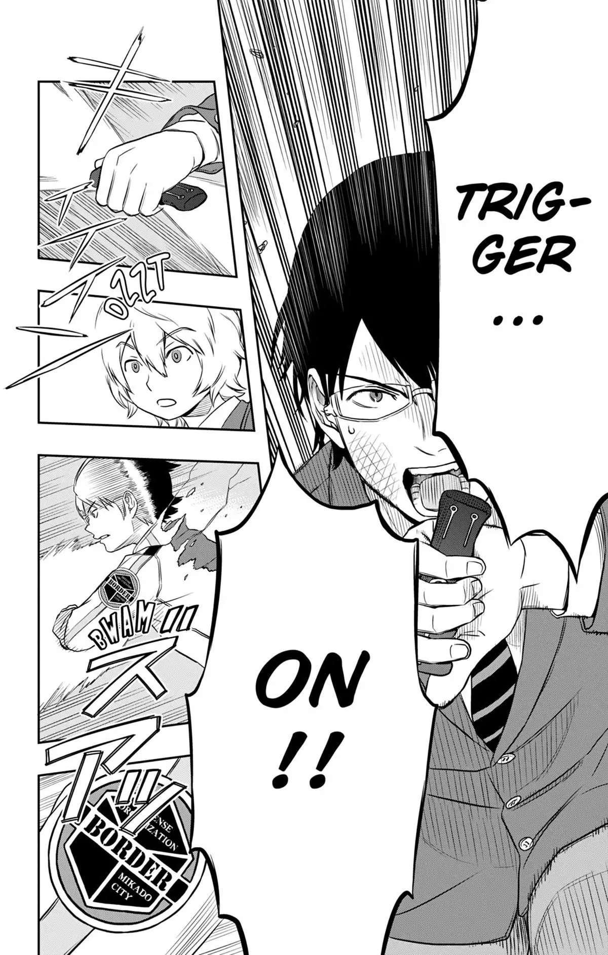 World Trigger Volume 1 page 43