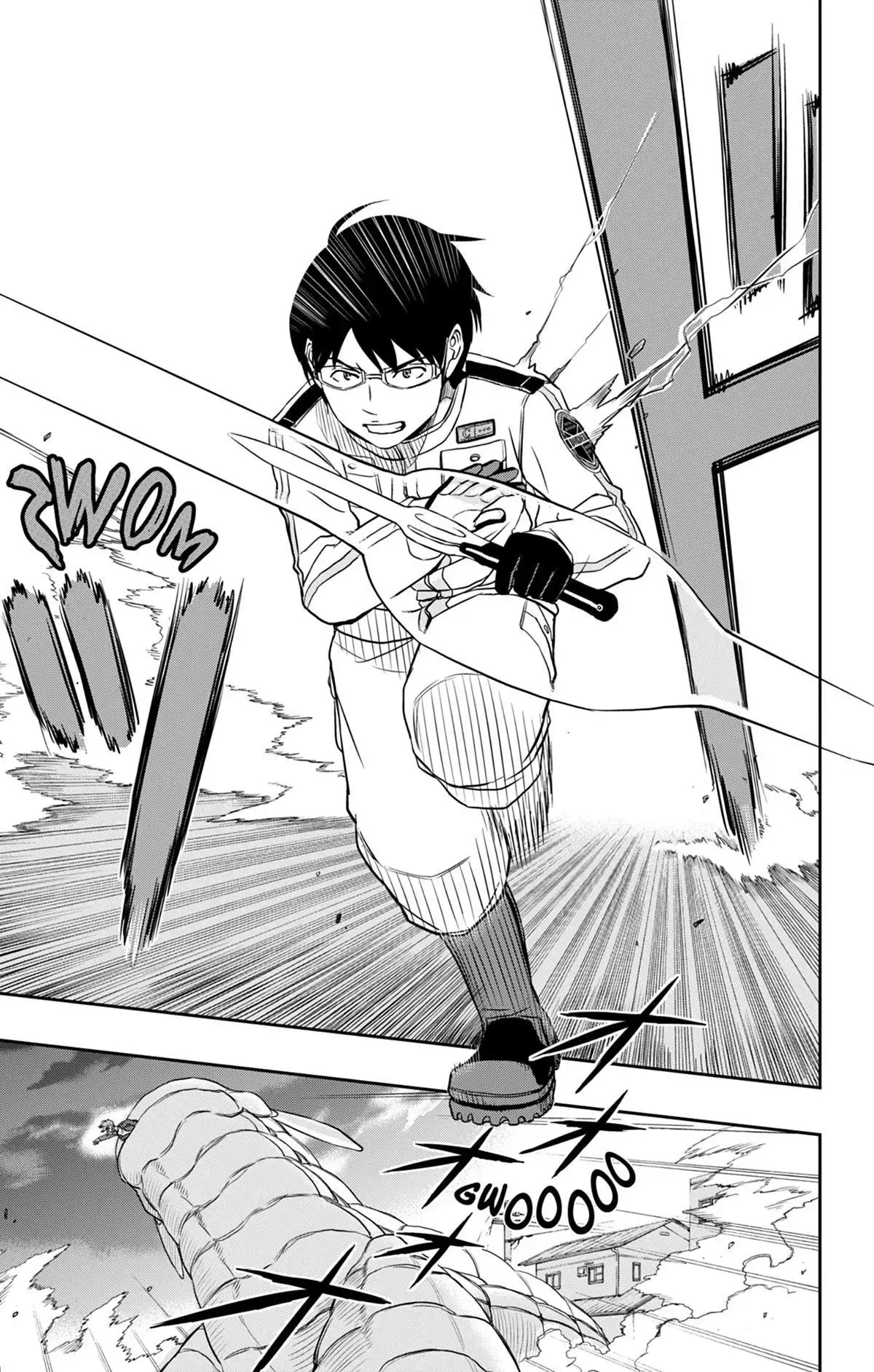 World Trigger Volume 1 page 44