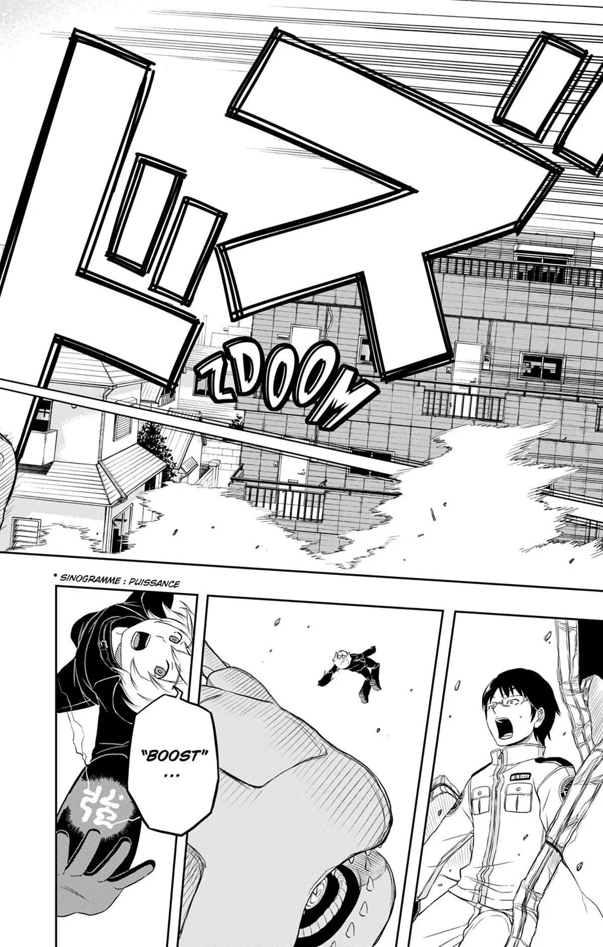 World Trigger Volume 1 page 49